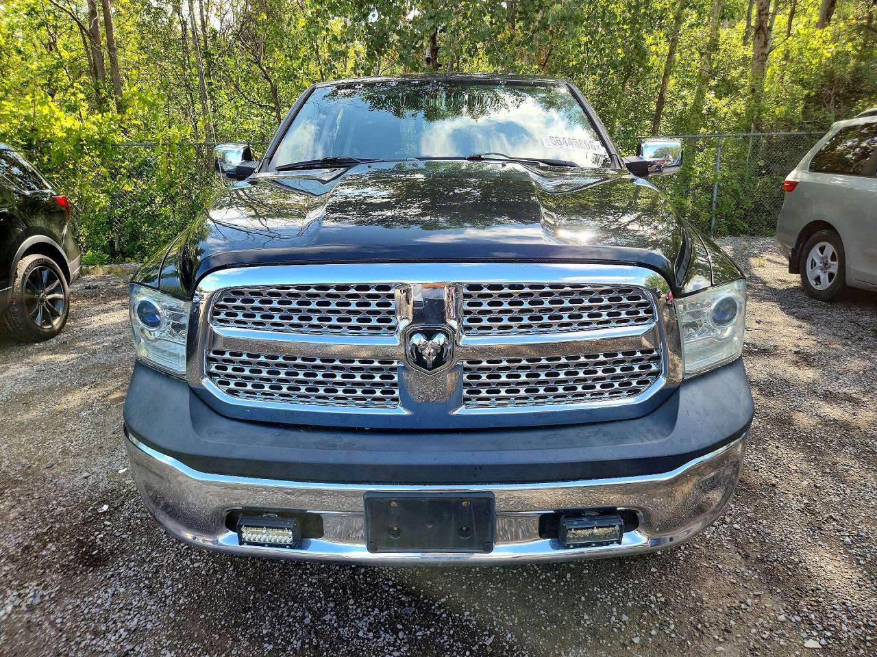 2015 Ram 1500 Laramie Black vin: 1C6RR7NT9FS596447