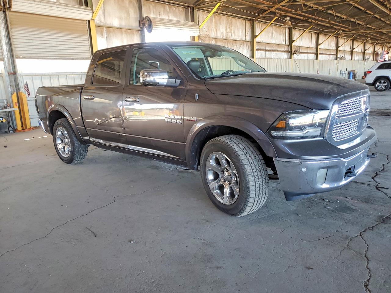 2015 Ram 1500 Laramie Gray vin: 1C6RR7NT9FS711807