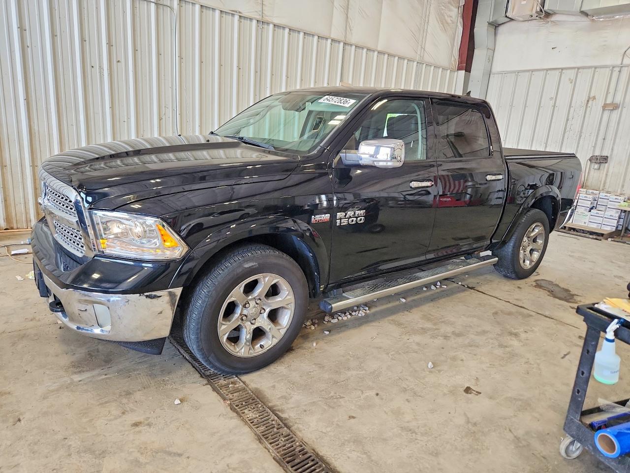 2013 Ram 1500 Laramie Black vin: 1C6RR7NTXDS654580
