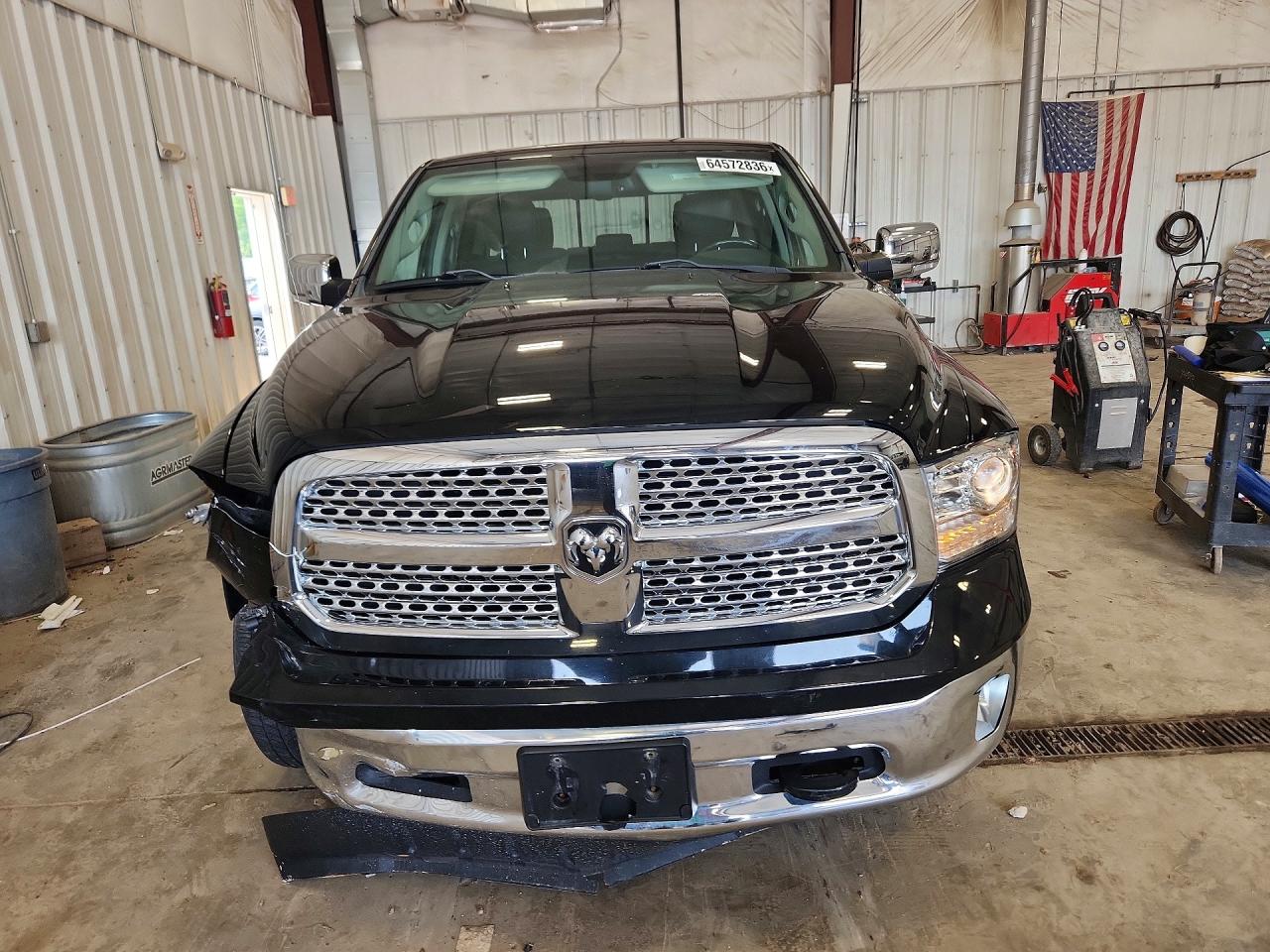 2013 Ram 1500 Laramie Black vin: 1C6RR7NTXDS654580