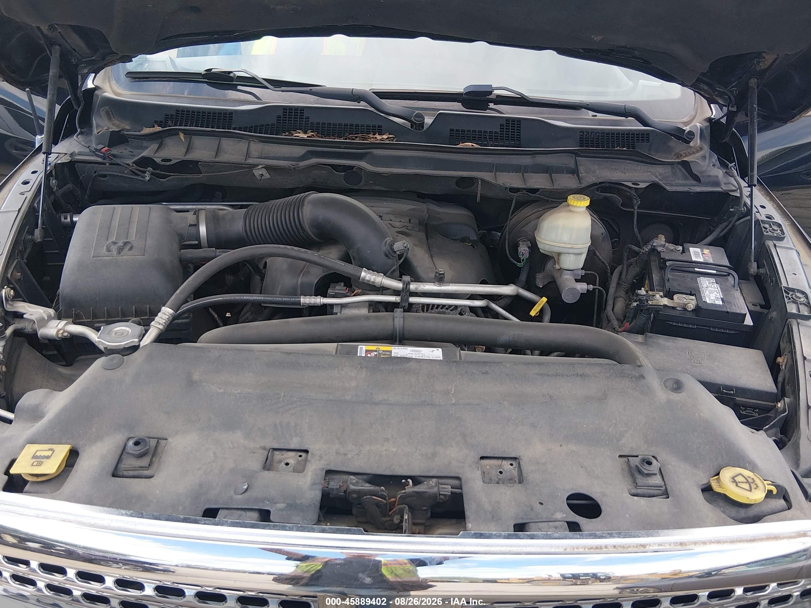 2013 Ram 1500 Laramie Black vin: 1C6RR7NTXDS721307