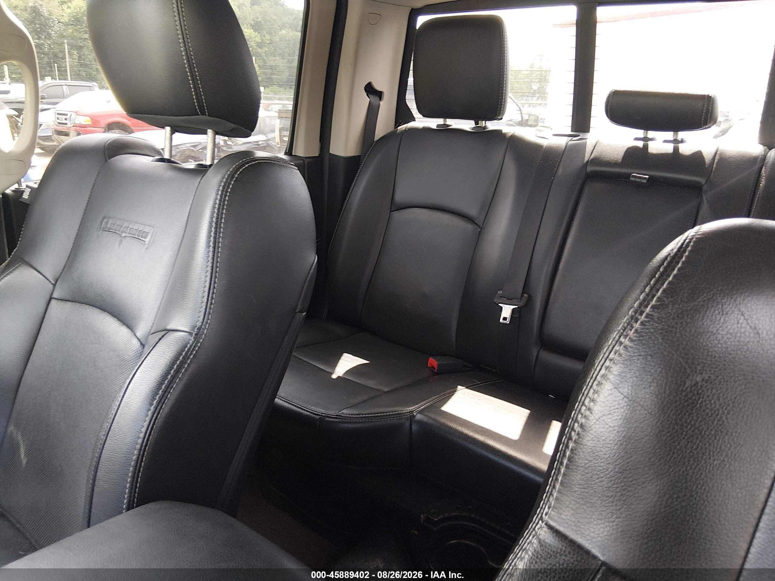 2013 Ram 1500 Laramie Black vin: 1C6RR7NTXDS721307