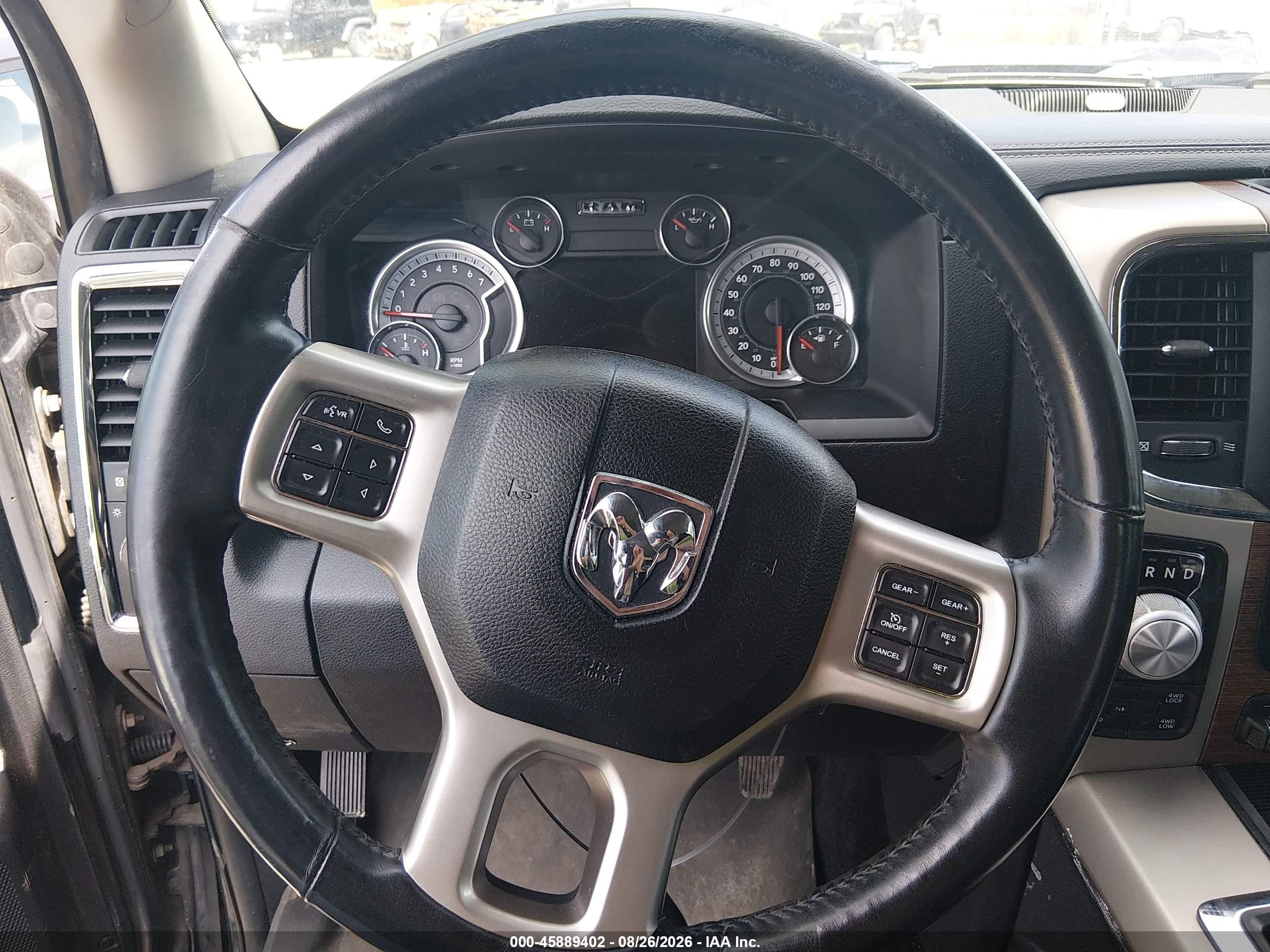 2013 Ram 1500 Laramie Black vin: 1C6RR7NTXDS721307