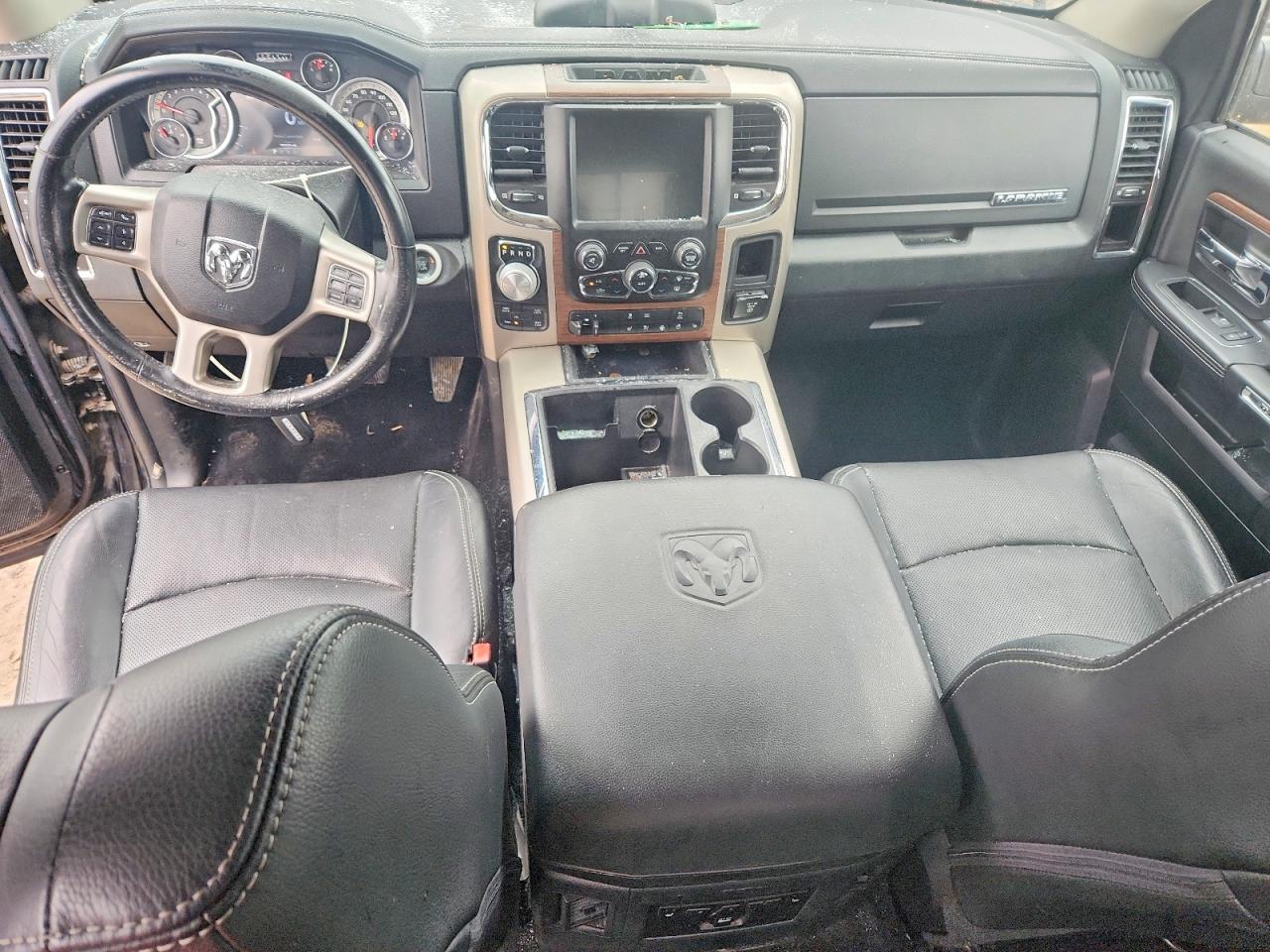 2014 Ram 1500 Laramie Black vin: 1C6RR7NTXES174279