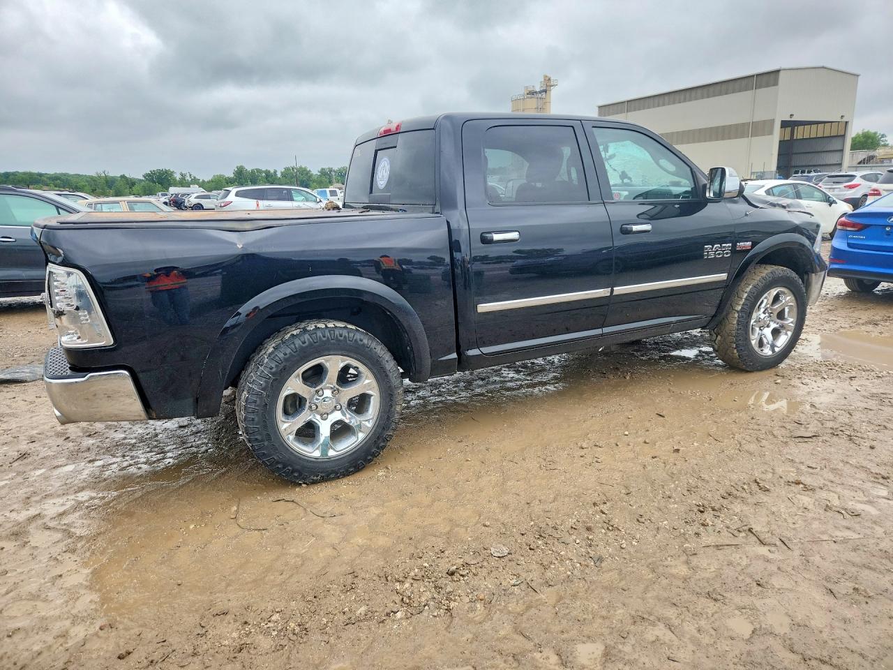 2014 Ram 1500 Laramie Black vin: 1C6RR7NTXES174279