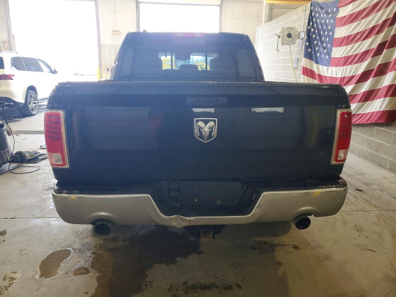 2014 Ram 1500 Laramie Черный vin: 1C6RR7NTXES232777