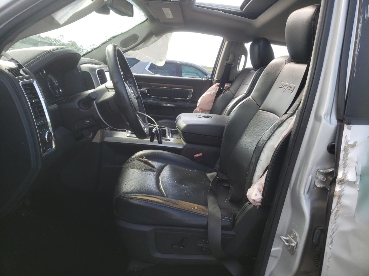 2014 Ram 1500 Laramie Silver vin: 1C6RR7NTXES453022
