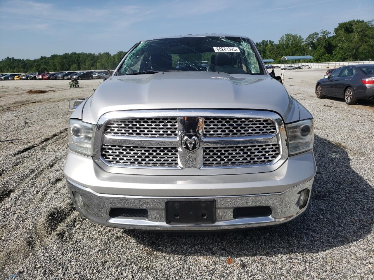 2014 Ram 1500 Laramie Silver vin: 1C6RR7NTXES453022