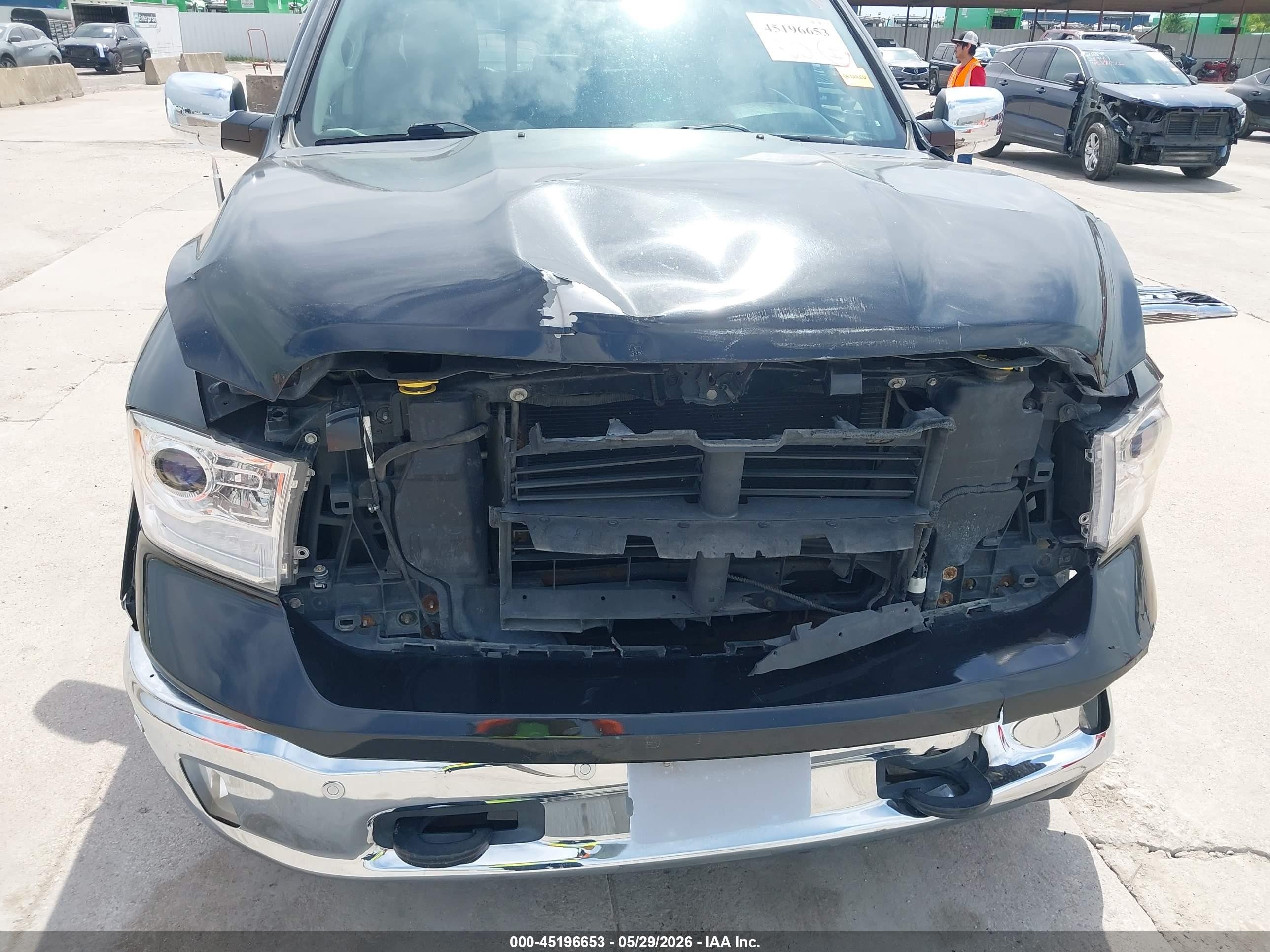 2015 Ram 1500 Laramie Black vin: 1C6RR7NTXFS748834