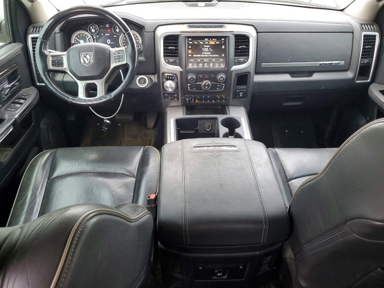 2014 Ram 1500 Longhorn White vin: 1C6RR7PM1ES431352