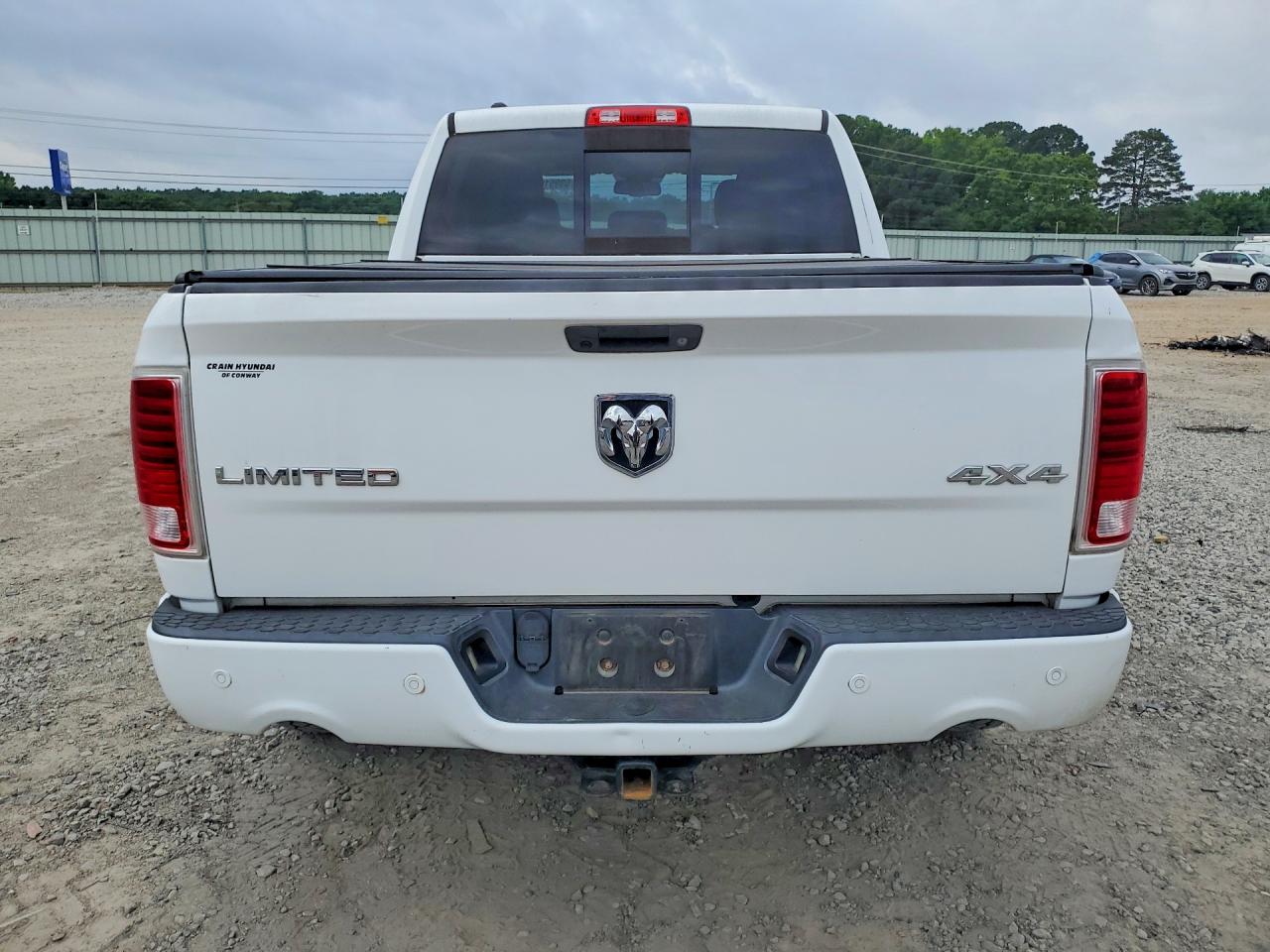 2014 Ram 1500 Longhorn White vin: 1C6RR7PM1ES431352
