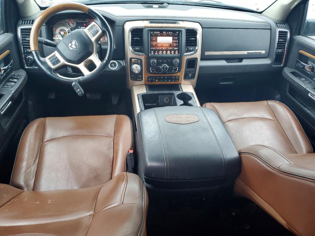 2015 Ram 1500 Longhorn Black vin: 1C6RR7PM1FS632962
