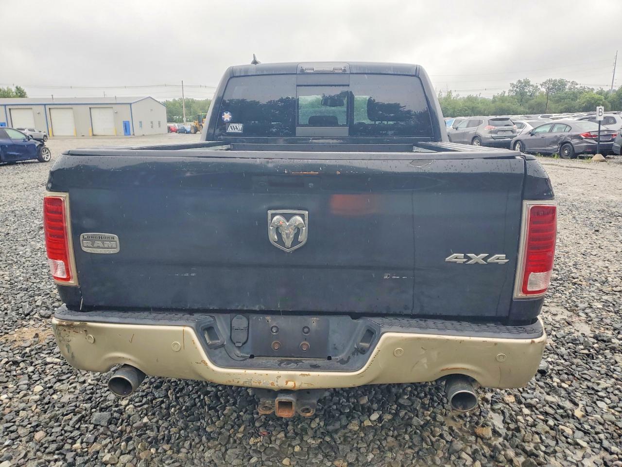 2015 Ram 1500 Longhorn Black vin: 1C6RR7PM1FS632962