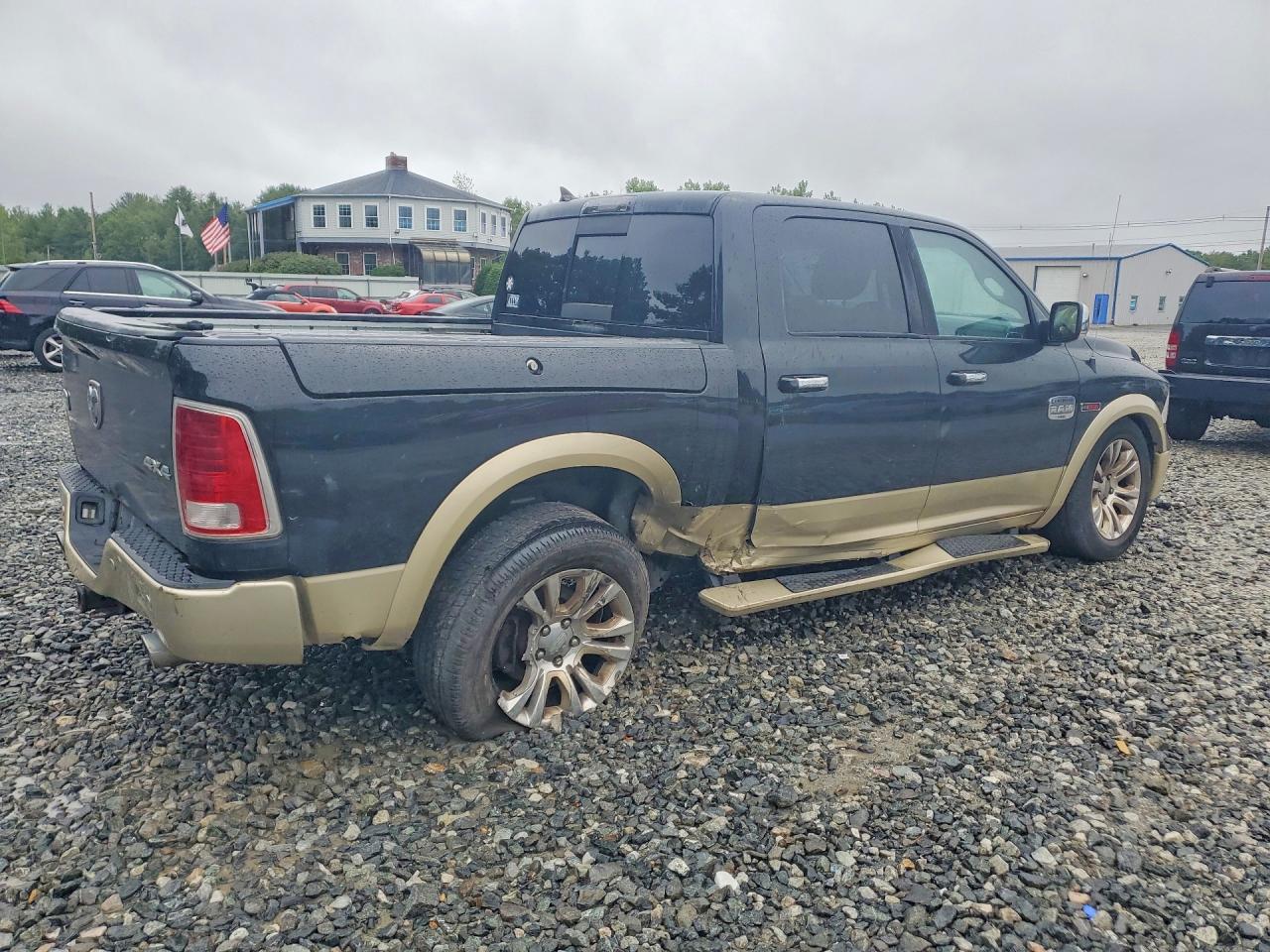 2015 Ram 1500 Longhorn Black vin: 1C6RR7PM1FS632962