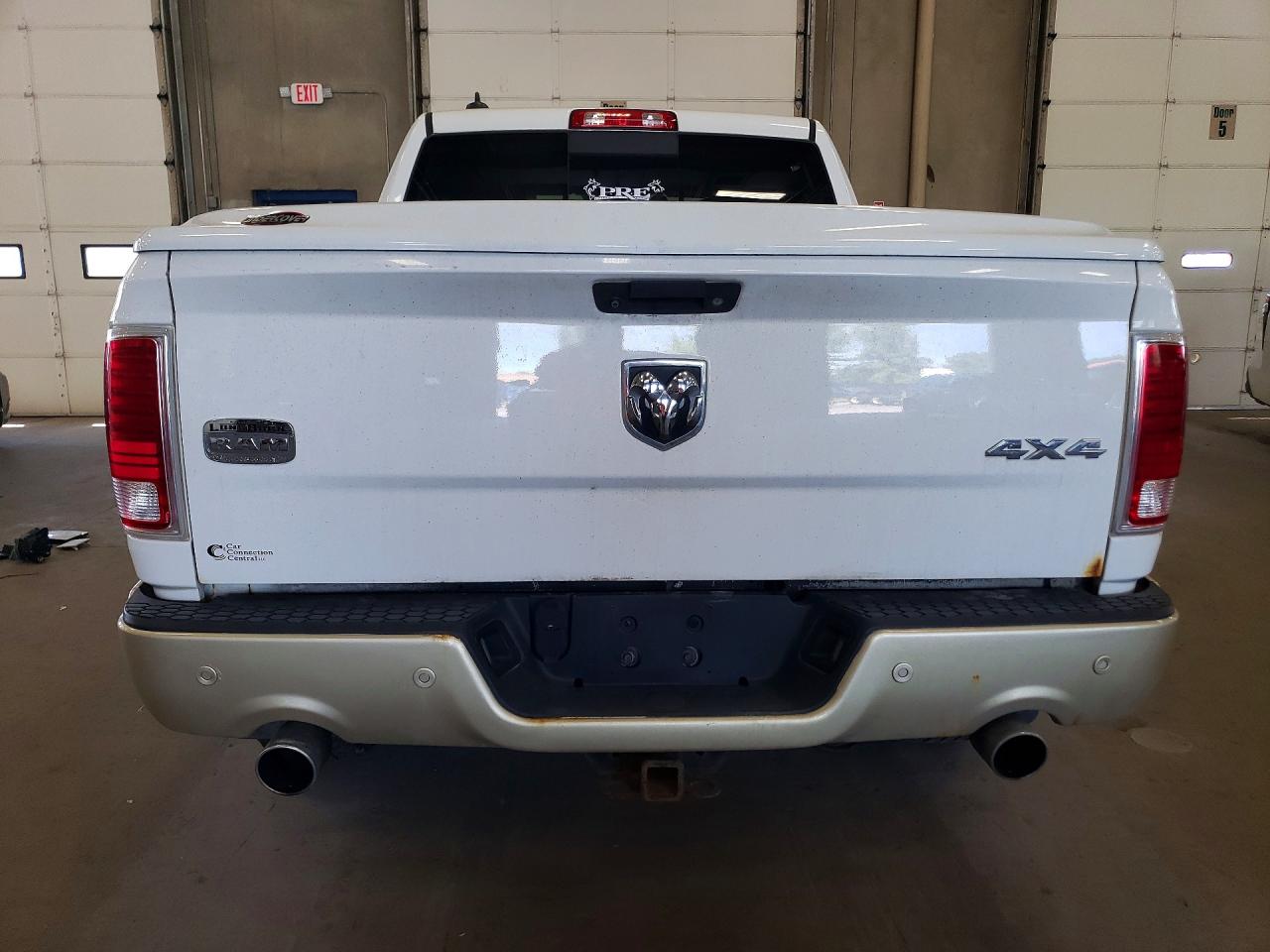 2014 Ram 1500 Longhorn Белый vin: 1C6RR7PM4ES303011