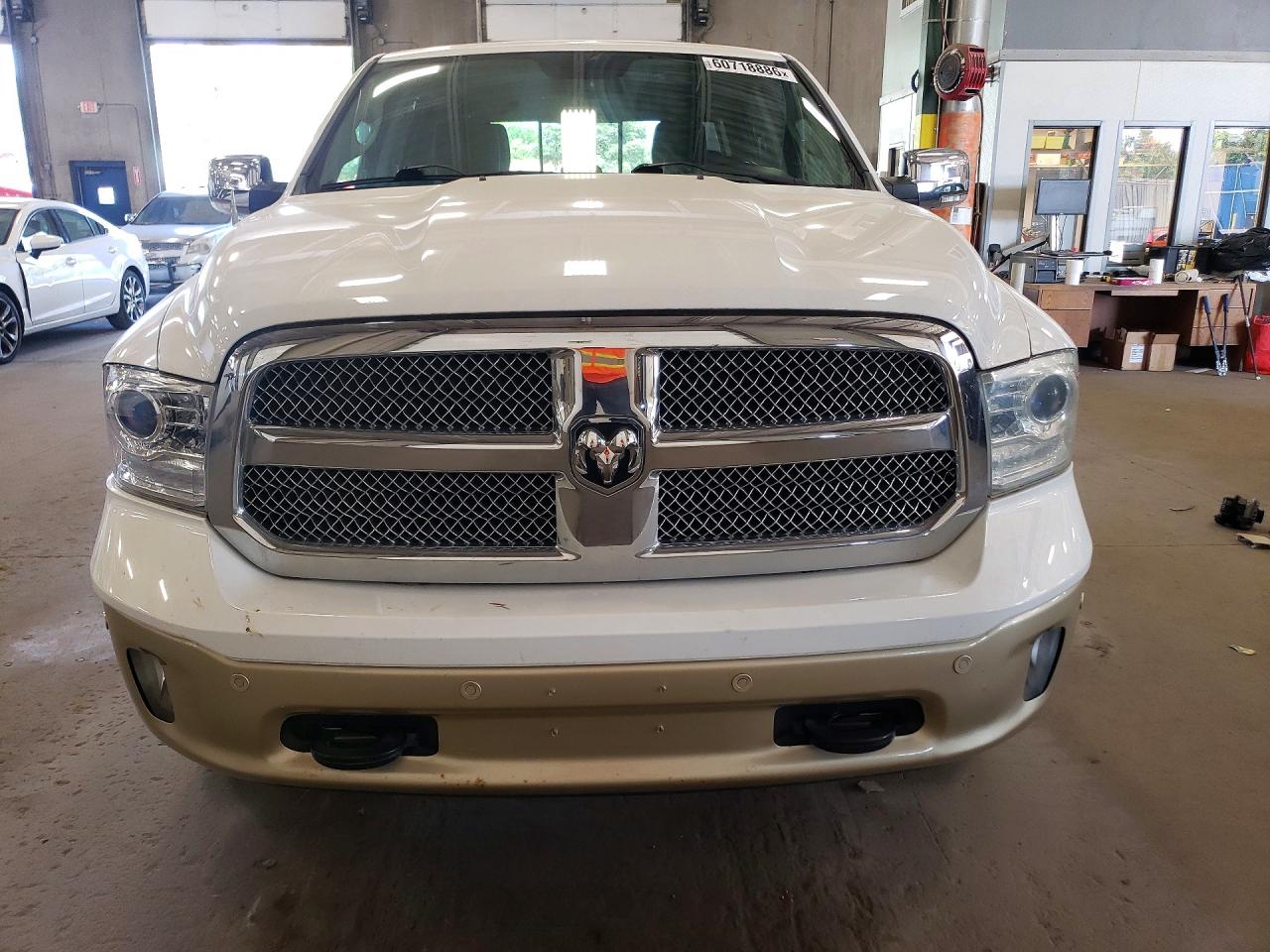 2014 Ram 1500 Longhorn Белый vin: 1C6RR7PM4ES303011