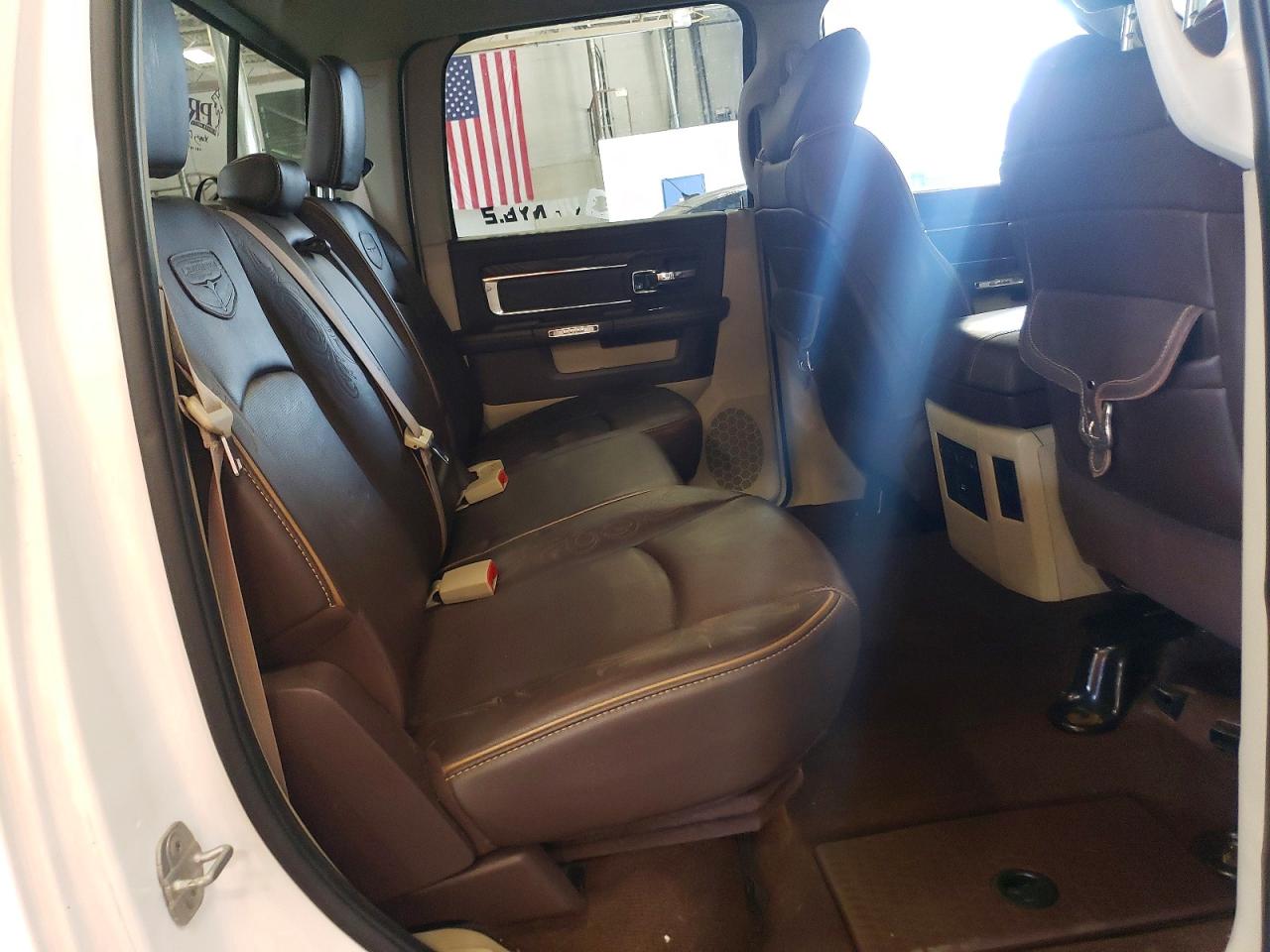 2014 Ram 1500 Longhorn Белый vin: 1C6RR7PM4ES303011