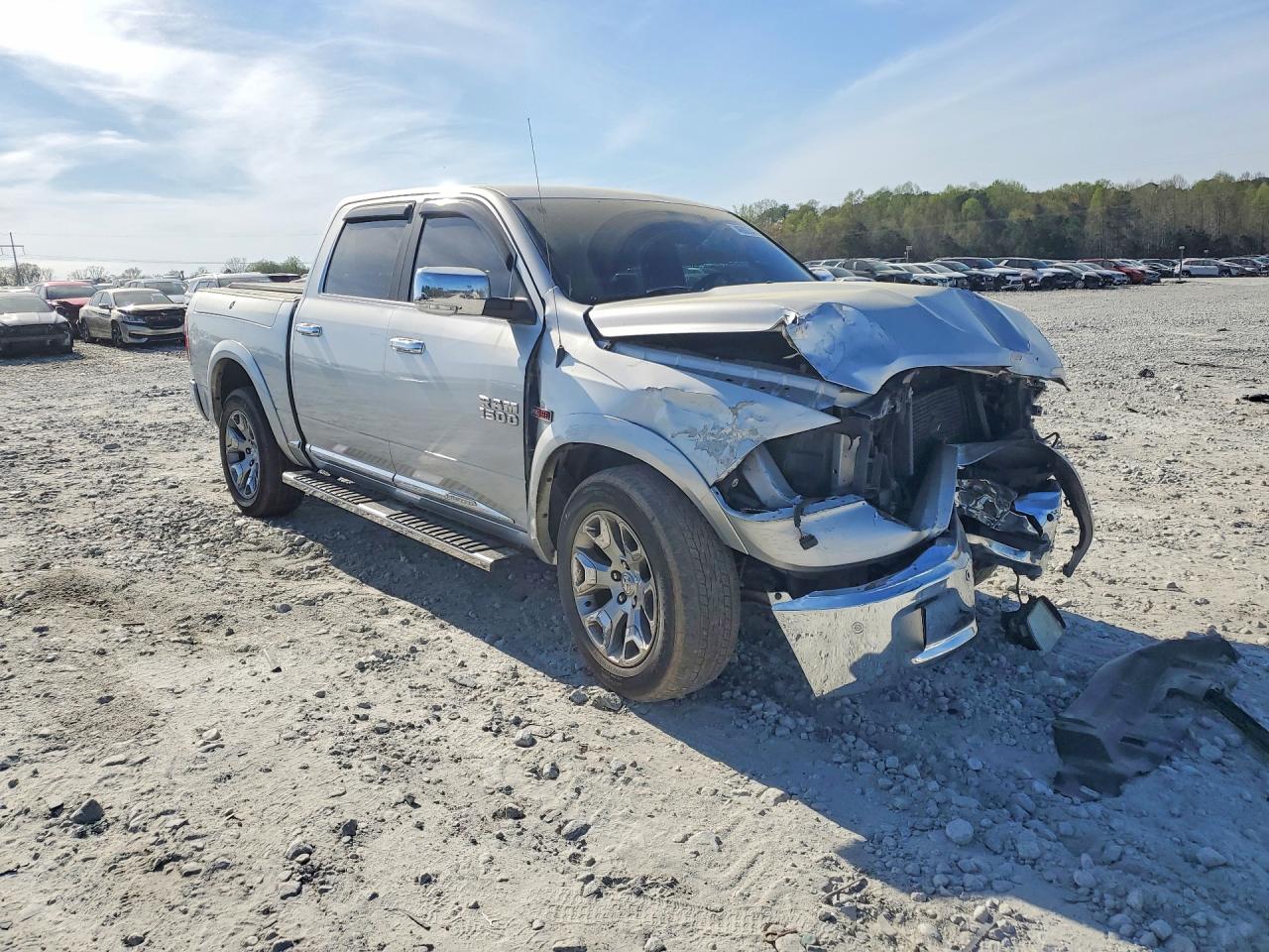 2015 Ram 1500 Longhorn Silver vin: 1C6RR7PM4FS756840