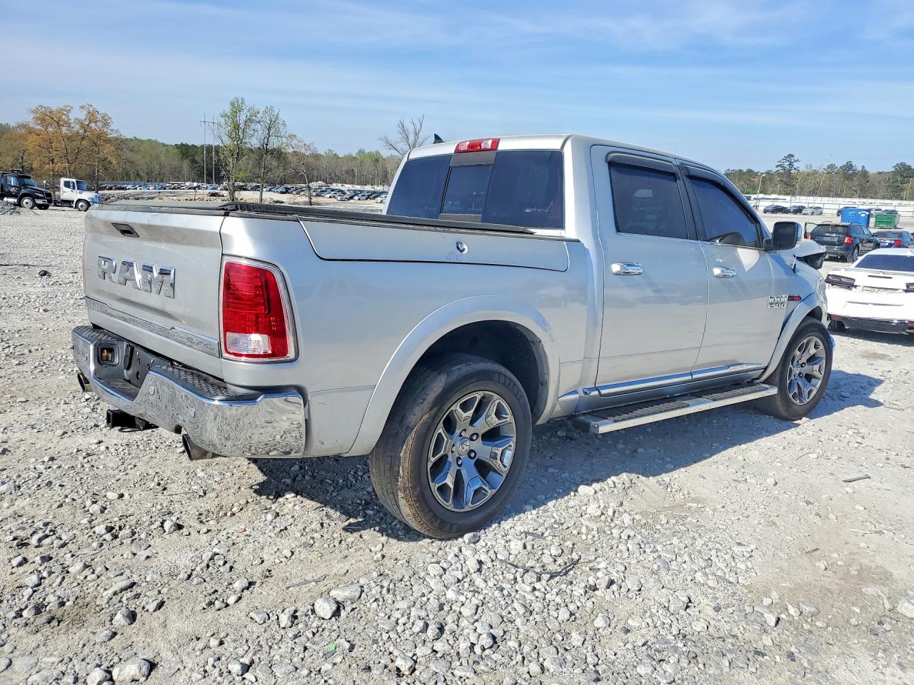 2015 Ram 1500 Longhorn Silver vin: 1C6RR7PM4FS756840