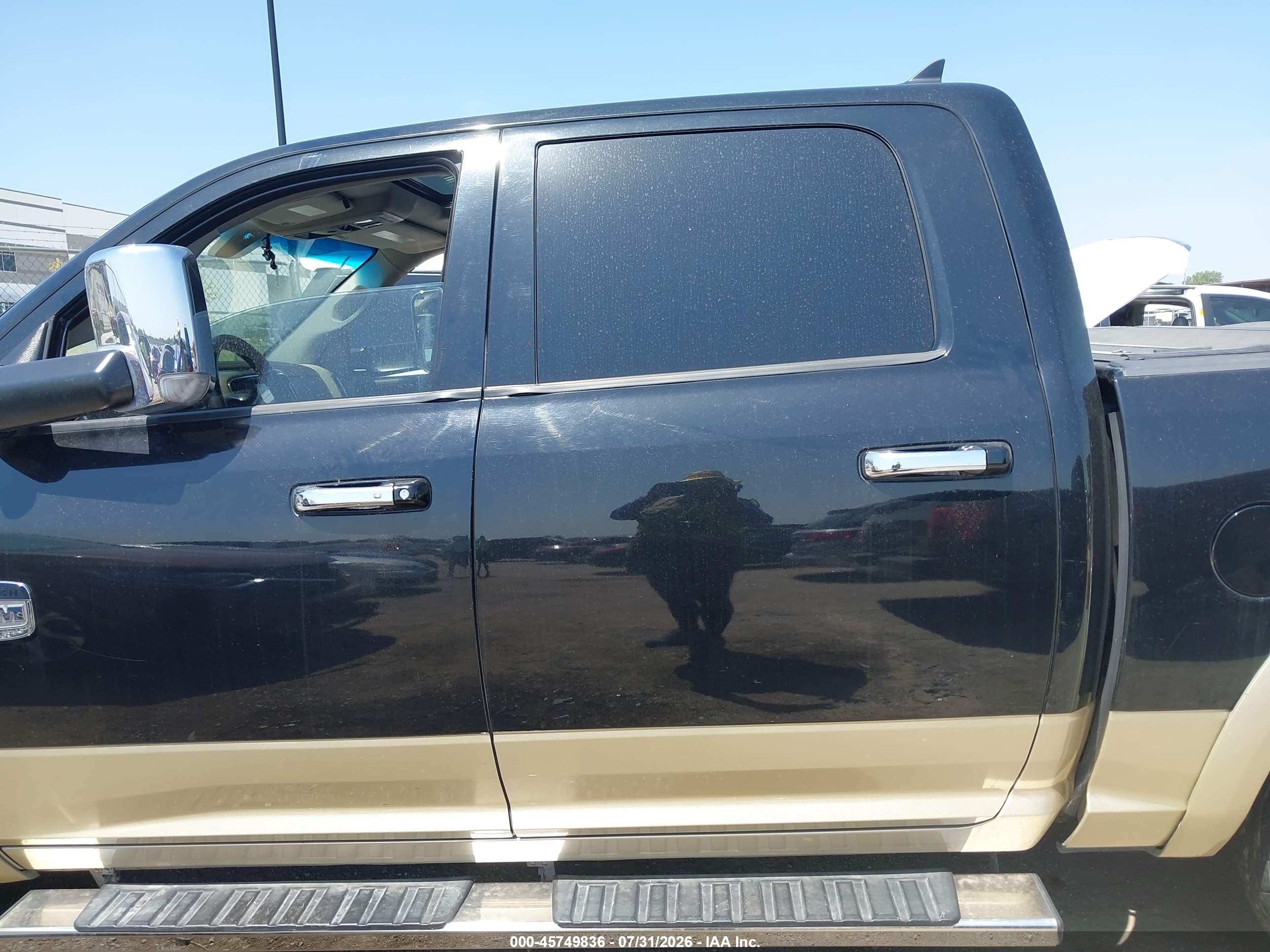 2014 Ram 1500 Longhorn Черный vin: 1C6RR7PM5ES402436