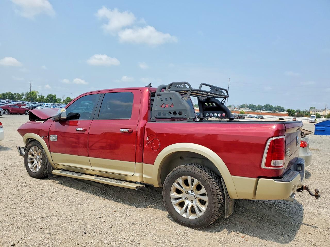 2015 Ram 1500 Longhorn Red vin: 1C6RR7PM5FS511979