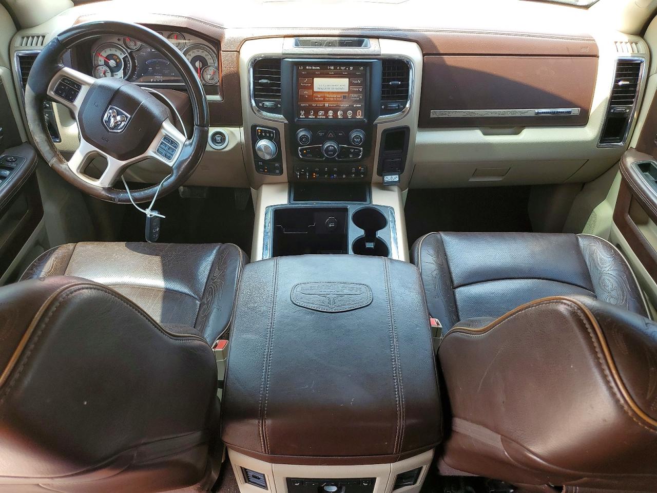 2015 Ram 1500 Longhorn Red vin: 1C6RR7PM5FS511979