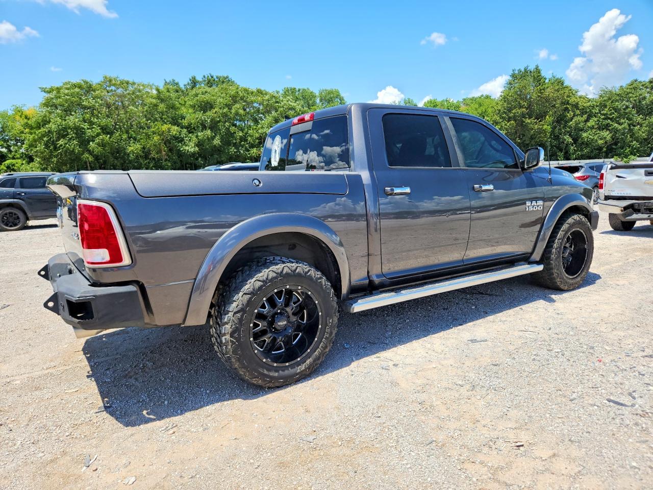 2015 Ram 1500 Longhorn Серый vin: 1C6RR7PM5FS538213