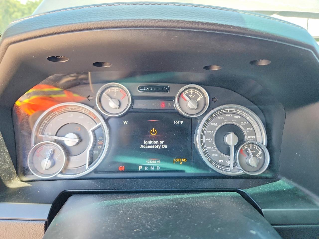 2015 Ram 1500 Longhorn Серый vin: 1C6RR7PM5FS538213