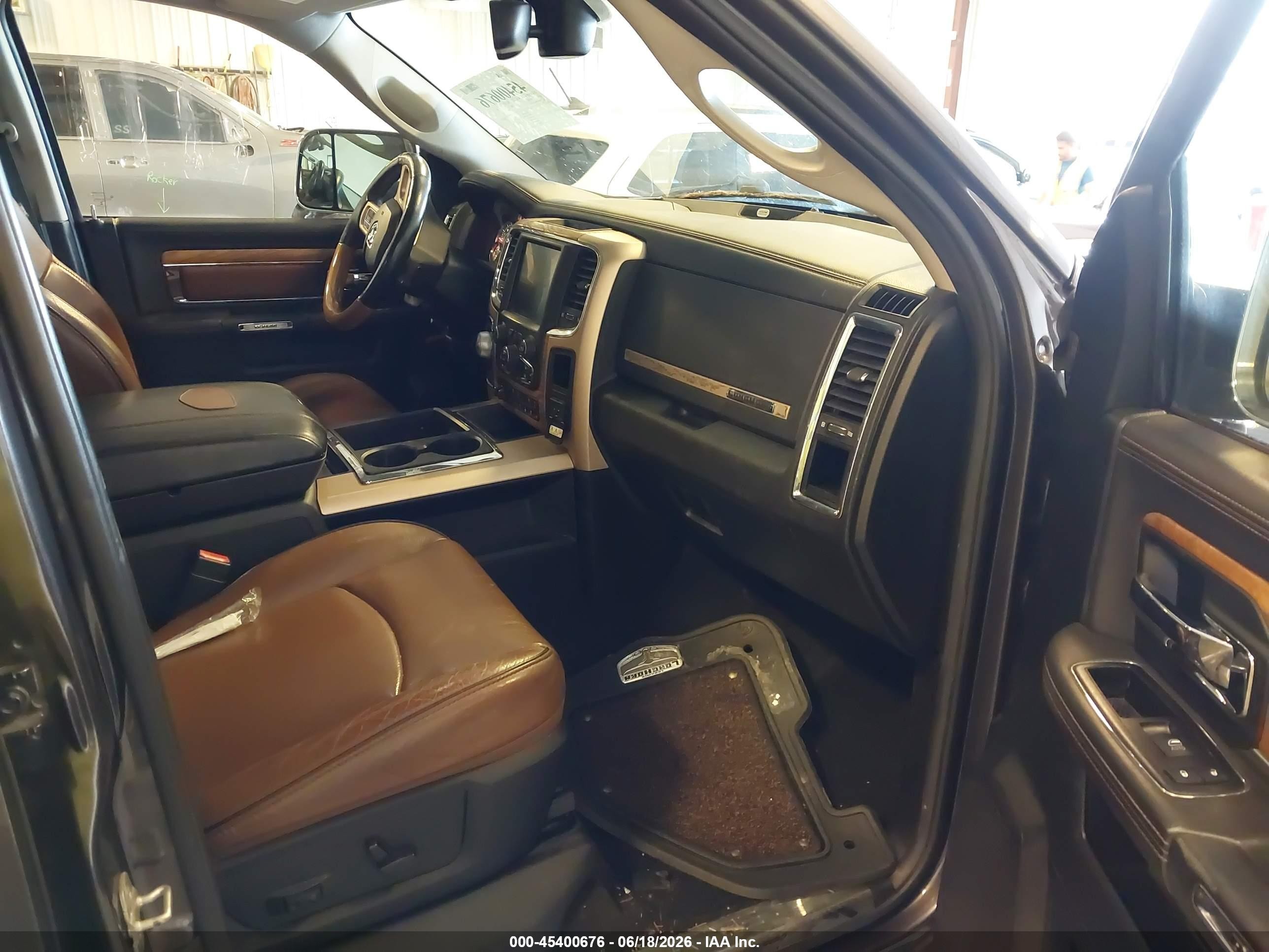 2014 Ram 1500 Longhorn Gray vin: 1C6RR7PM6ES344935
