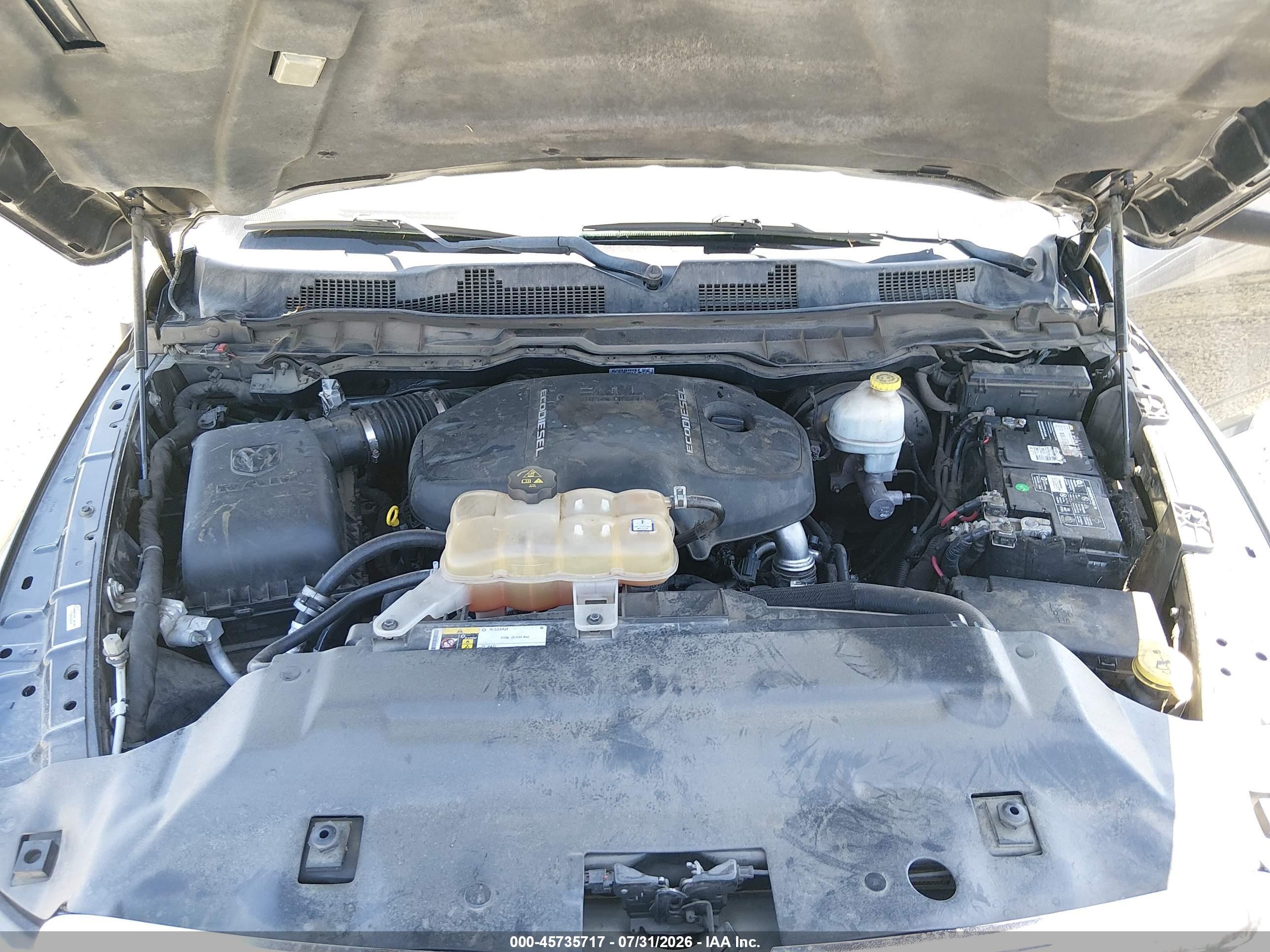 2015 Ram 1500 Longhorn Серый vin: 1C6RR7PM7FS515936