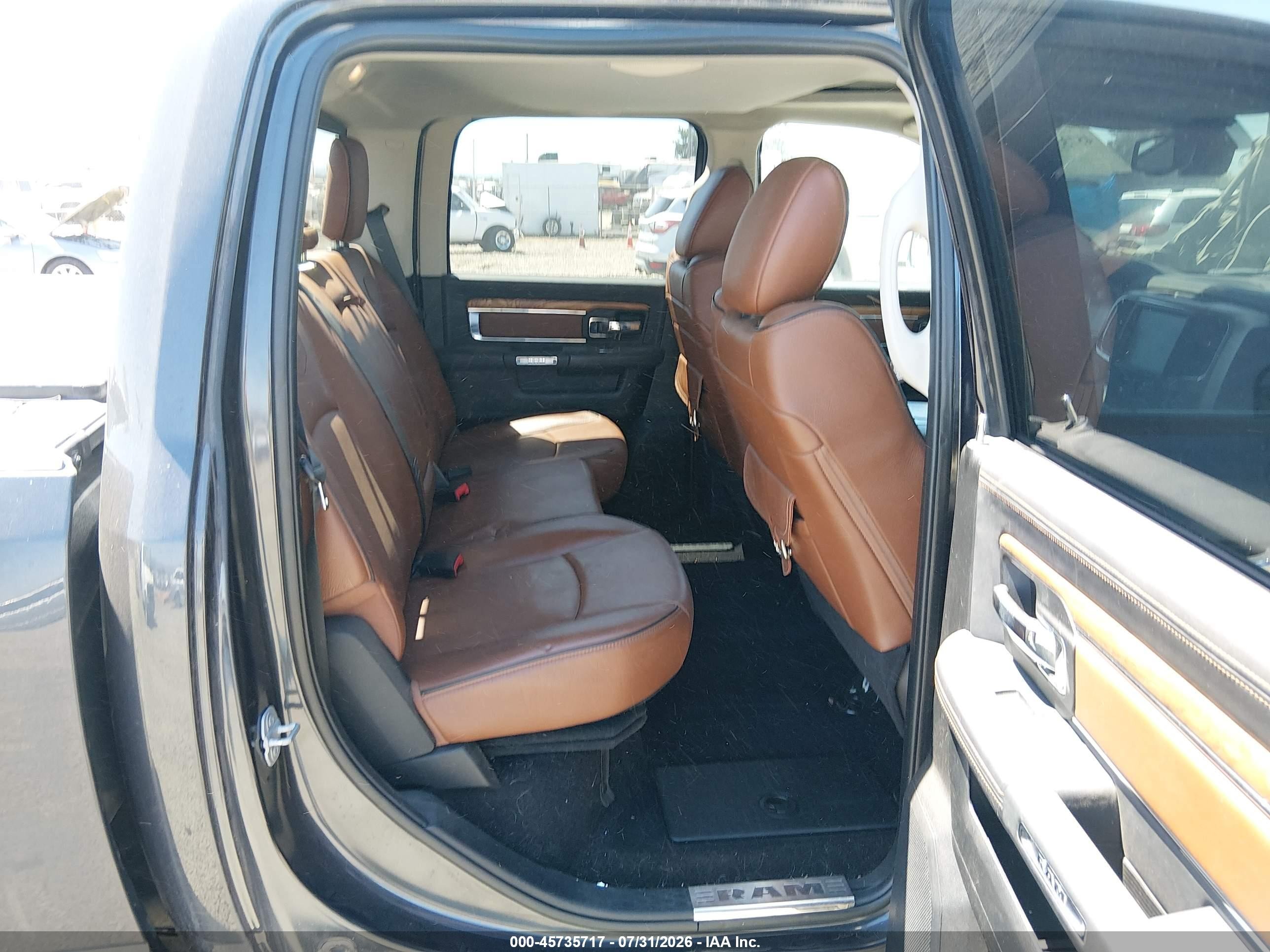 2015 Ram 1500 Longhorn Серый vin: 1C6RR7PM7FS515936