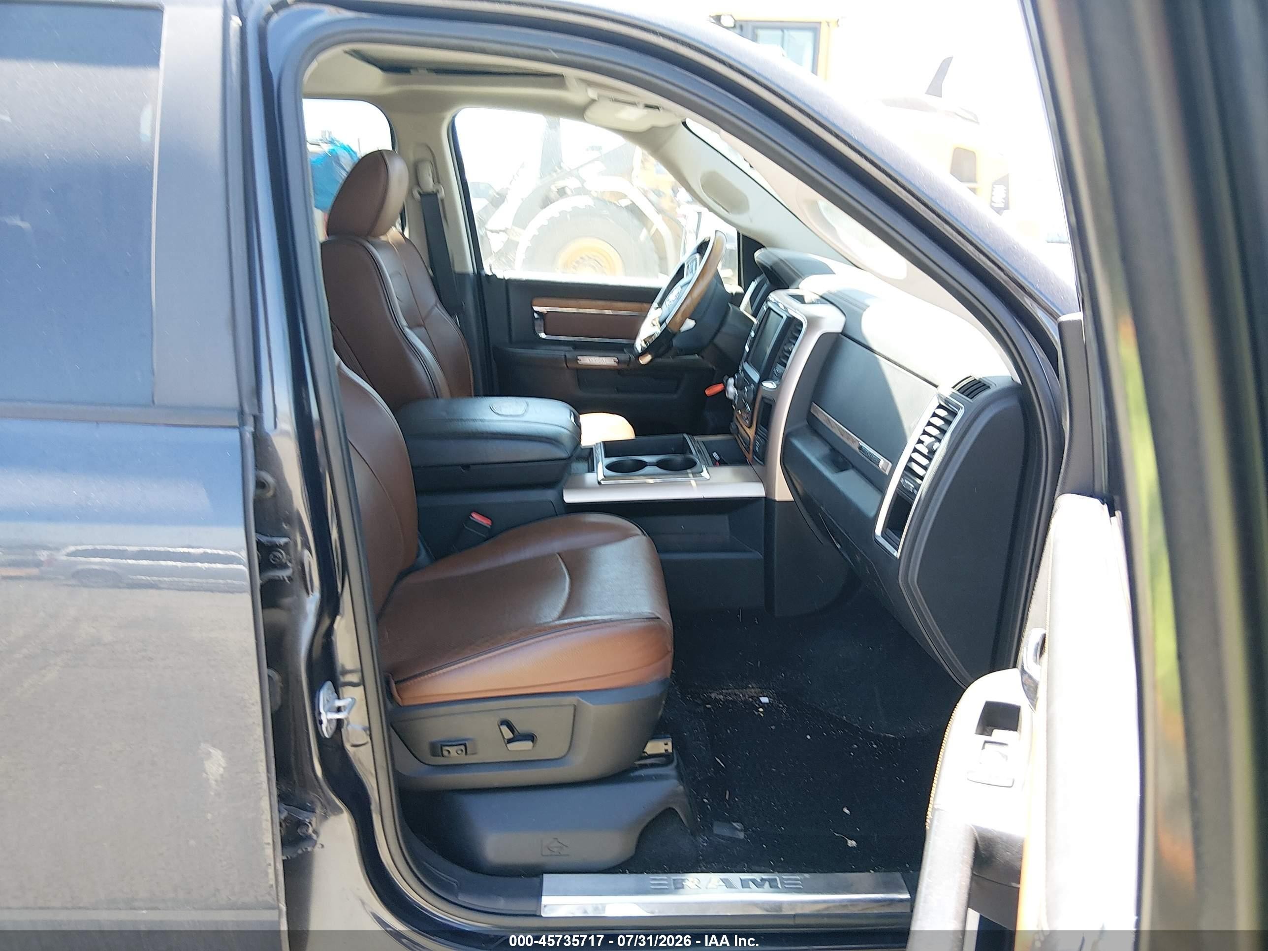 2015 Ram 1500 Longhorn Серый vin: 1C6RR7PM7FS515936