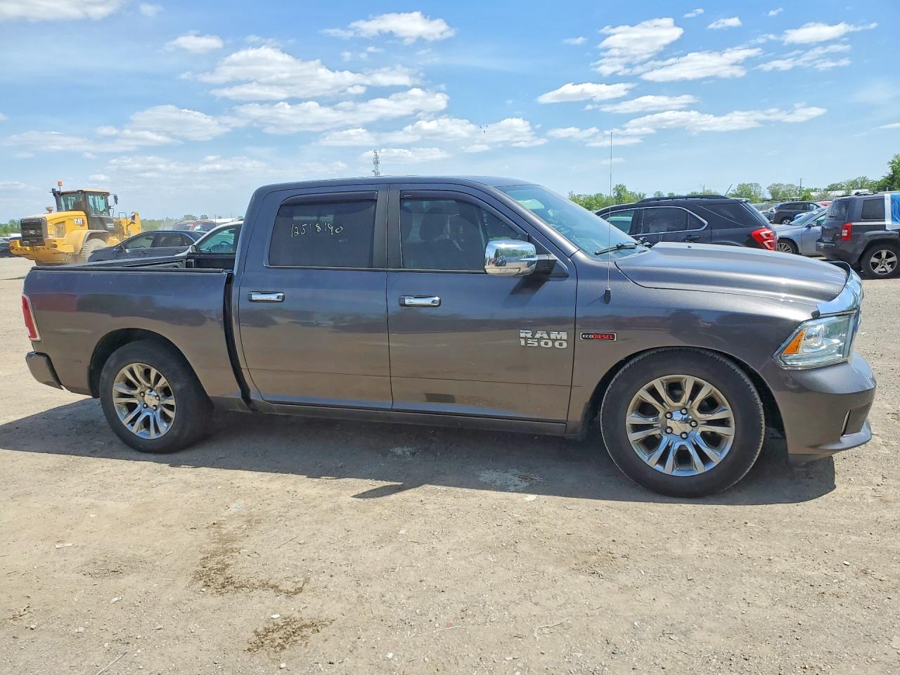 2015 Ram 1500 Longhorn Charcoal vin: 1C6RR7PM7FS543851