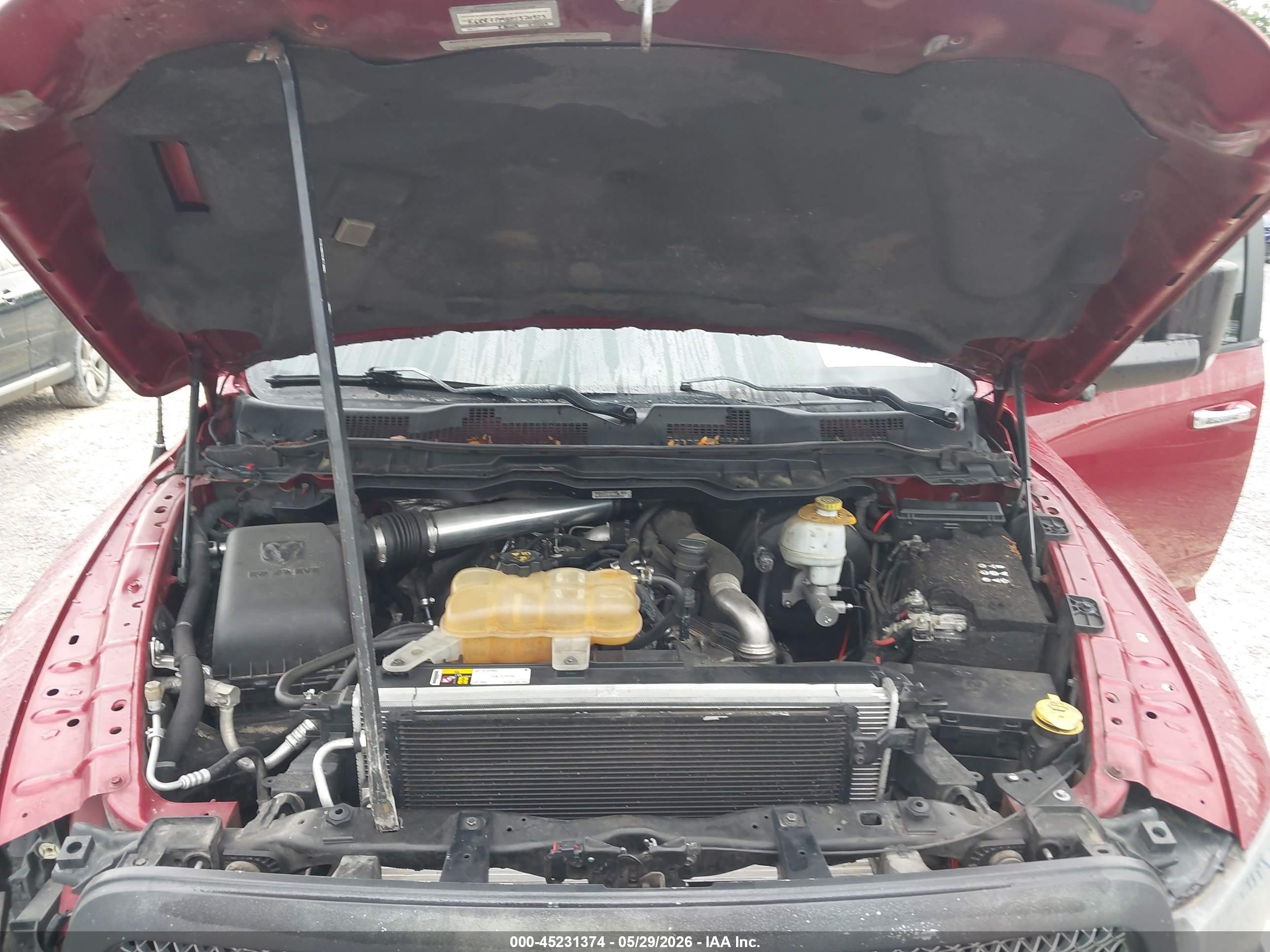 2014 Ram 1500 Longhorn Limited Red vin: 1C6RR7PM8ES370923