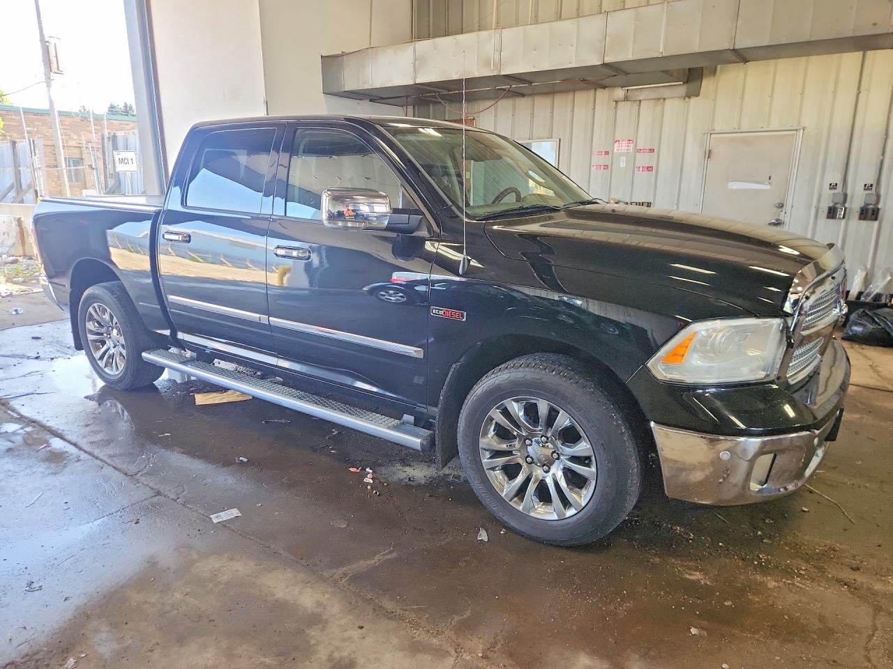 2014 Ram 1500 Longhorn Black vin: 1C6RR7PMXES311694