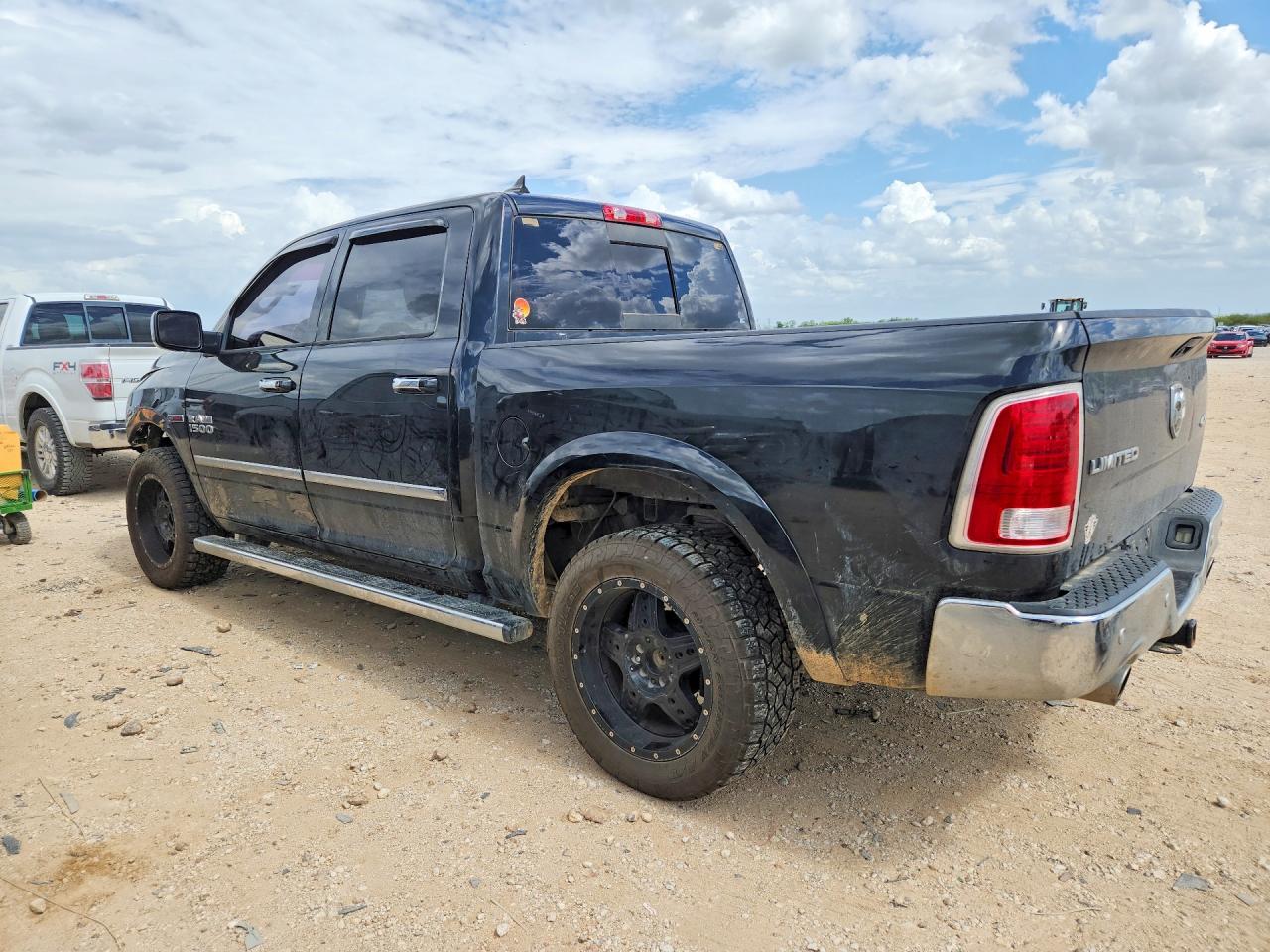 2015 Ram 1500 Longhorn Black vin: 1C6RR7PMXFS707707