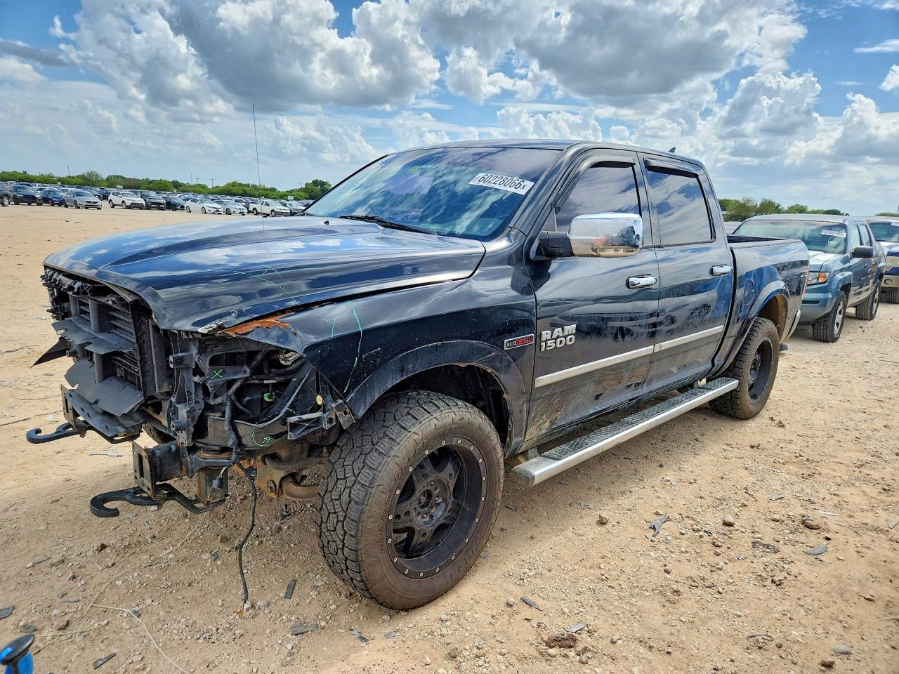 2015 Ram 1500 Longhorn Black vin: 1C6RR7PMXFS707707
