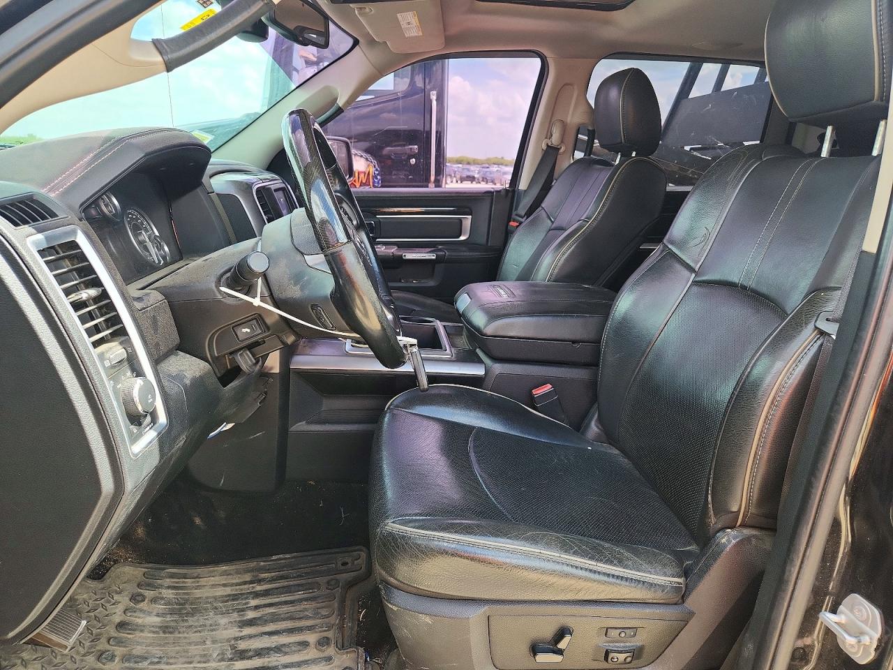 2015 Ram 1500 Longhorn Black vin: 1C6RR7PMXFS707707