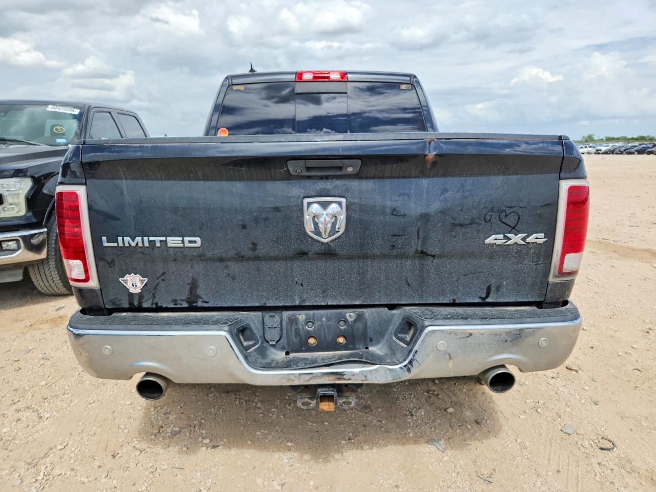 2015 Ram 1500 Longhorn Black vin: 1C6RR7PMXFS707707