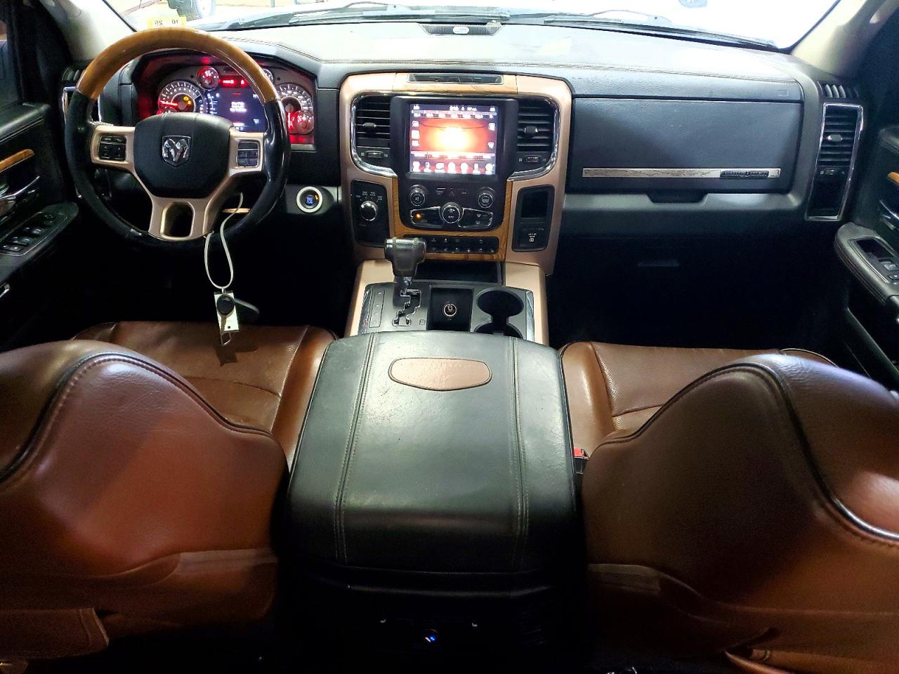 2013 Ram 1500 Longhorn White vin: 1C6RR7PT0DS722088