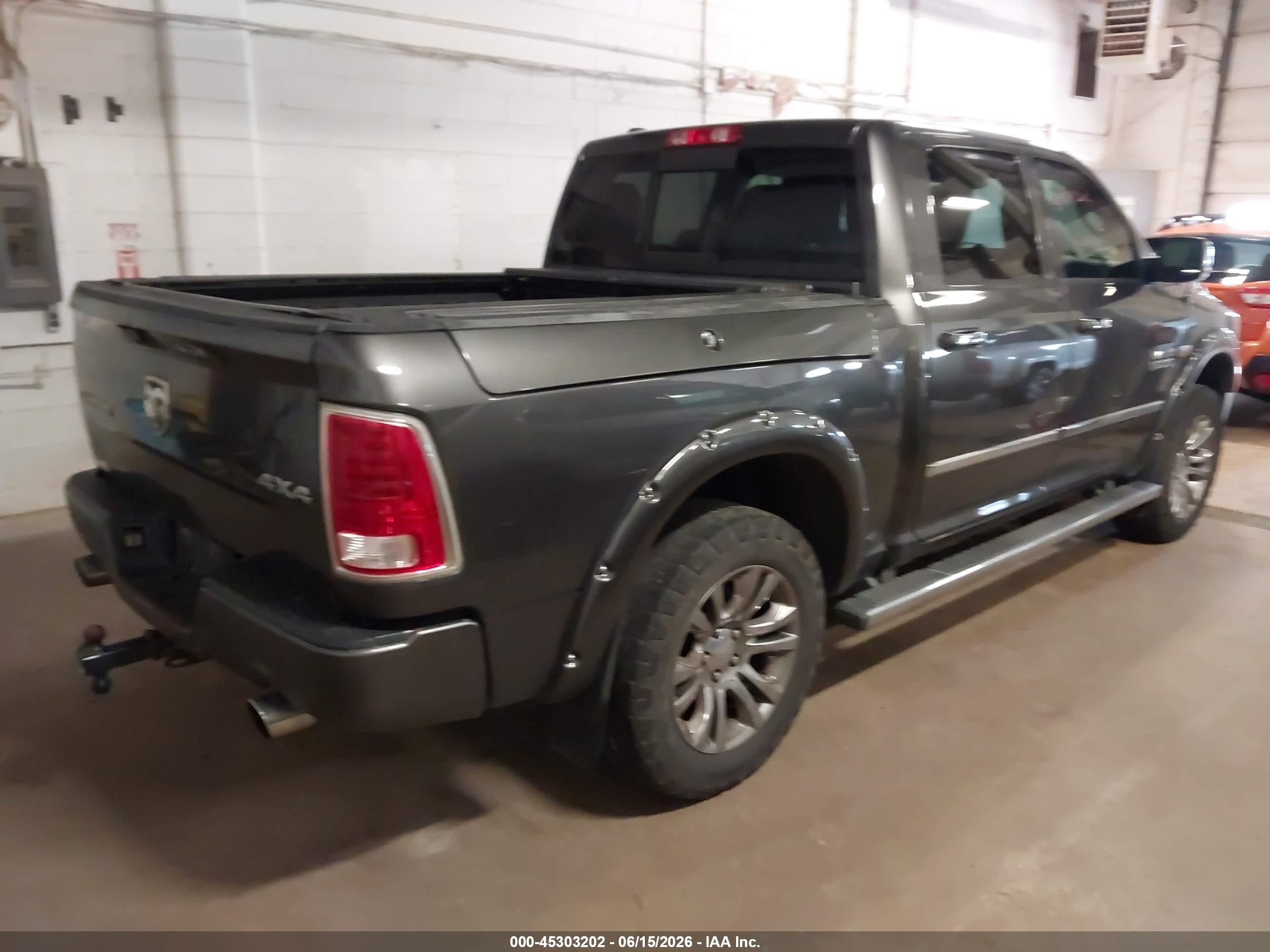 2014 Ram 1500 Longhorn Gray vin: 1C6RR7PT0ES324509
