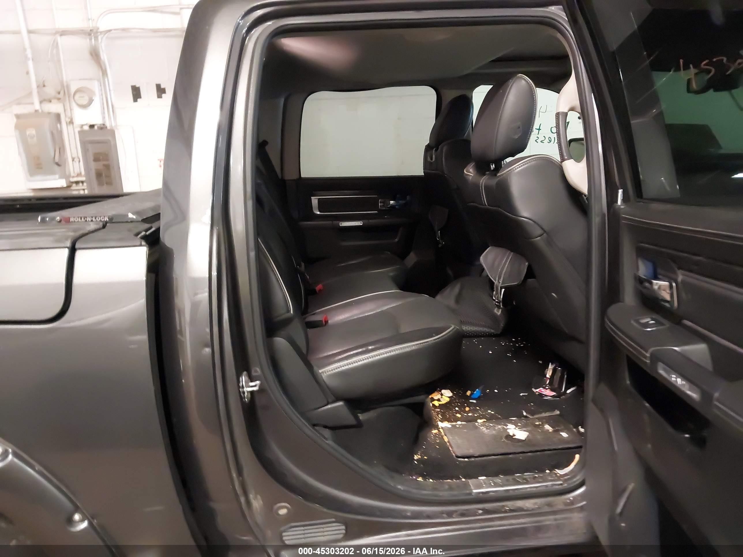 2014 Ram 1500 Longhorn Gray vin: 1C6RR7PT0ES324509