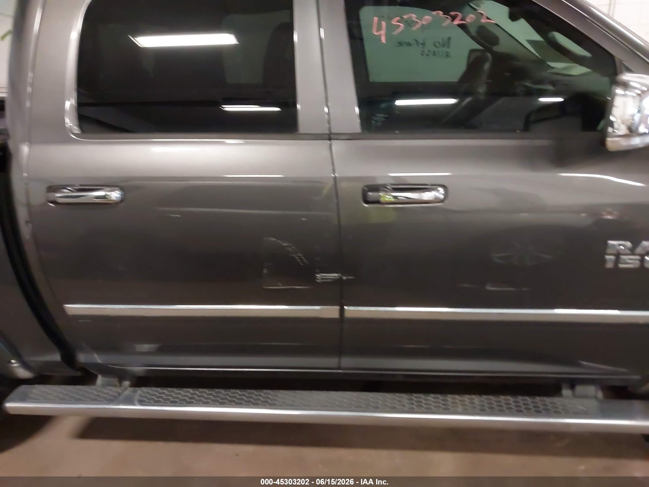 2014 Ram 1500 Longhorn Gray vin: 1C6RR7PT0ES324509