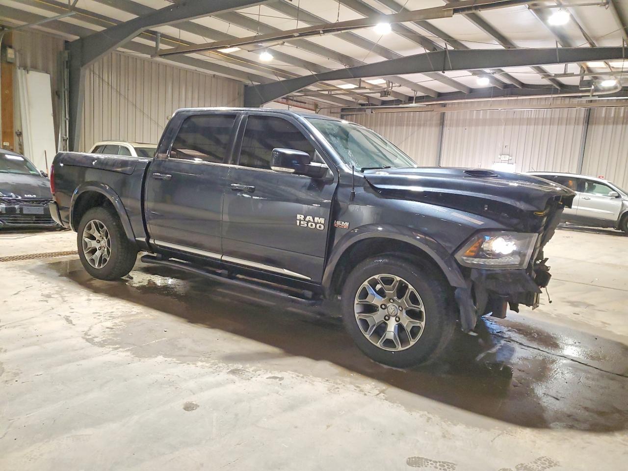 2018 Ram 1500 Longhorn Gray vin: 1C6RR7PT0JS199795