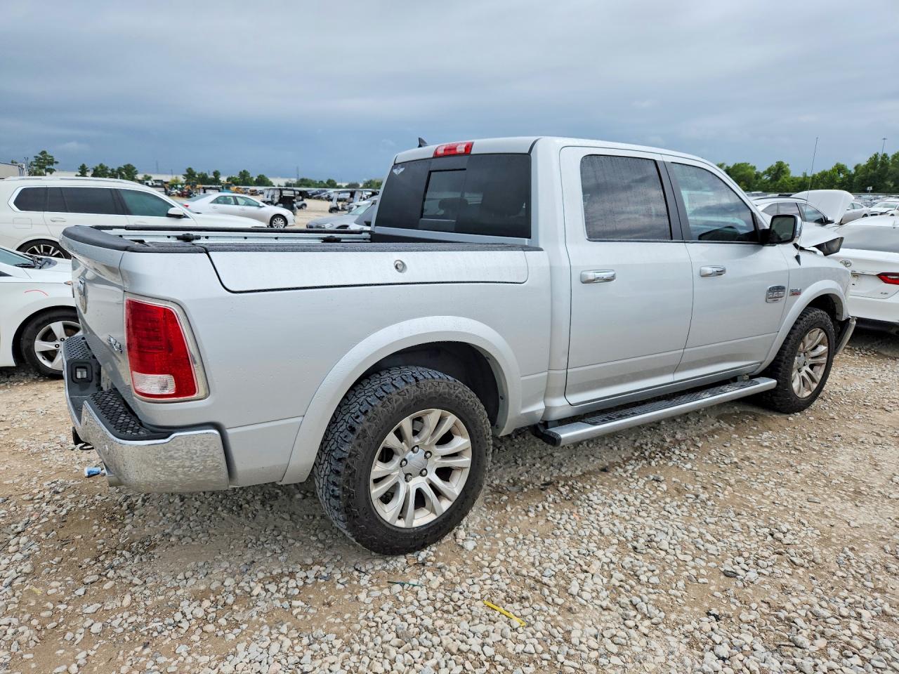 2014 Ram 1500 Longhorn Silver vin: 1C6RR7PT1ES388834