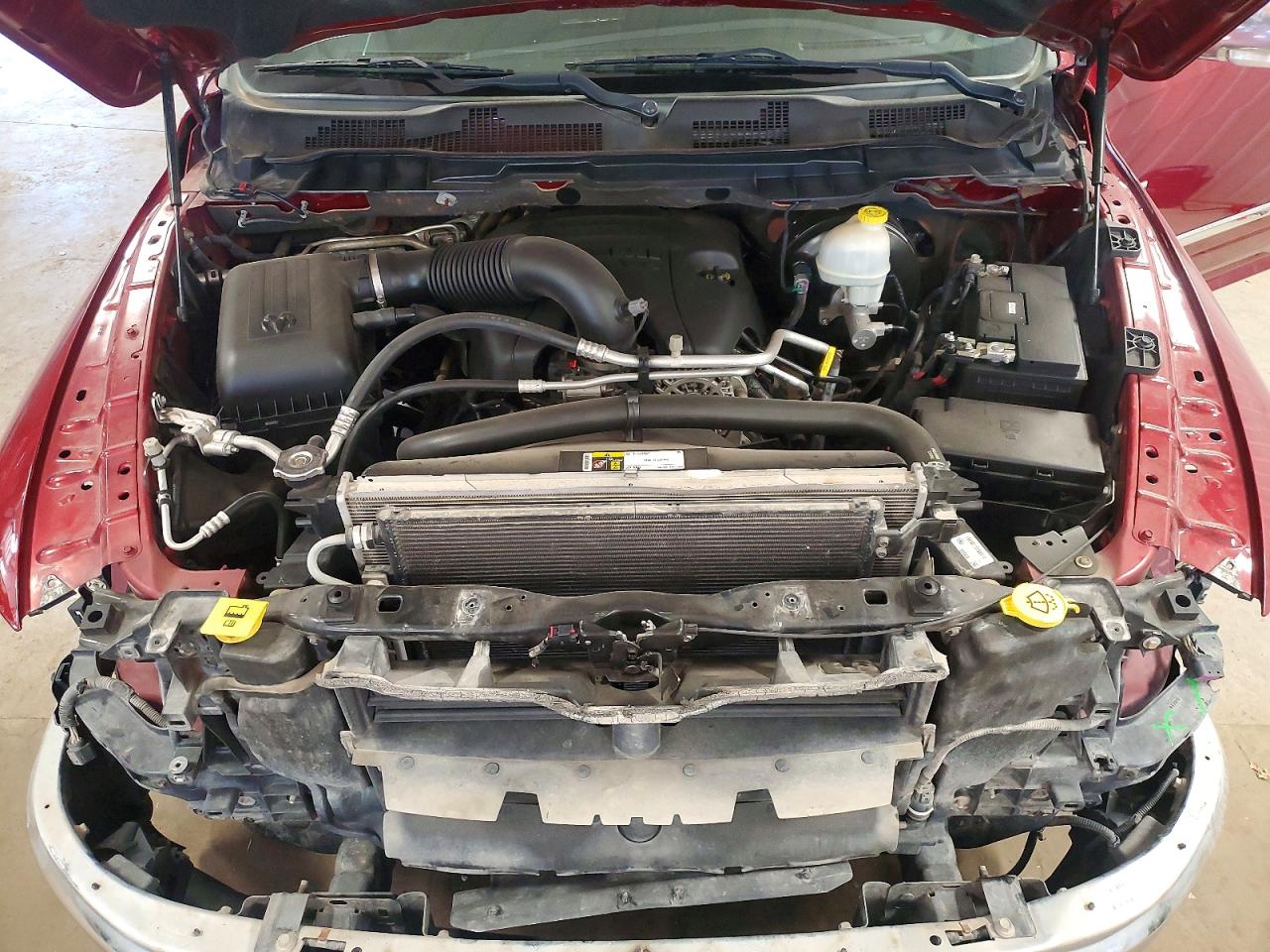 2014 Ram 1500 Longhorn Красный vin: 1C6RR7PT1ES440155