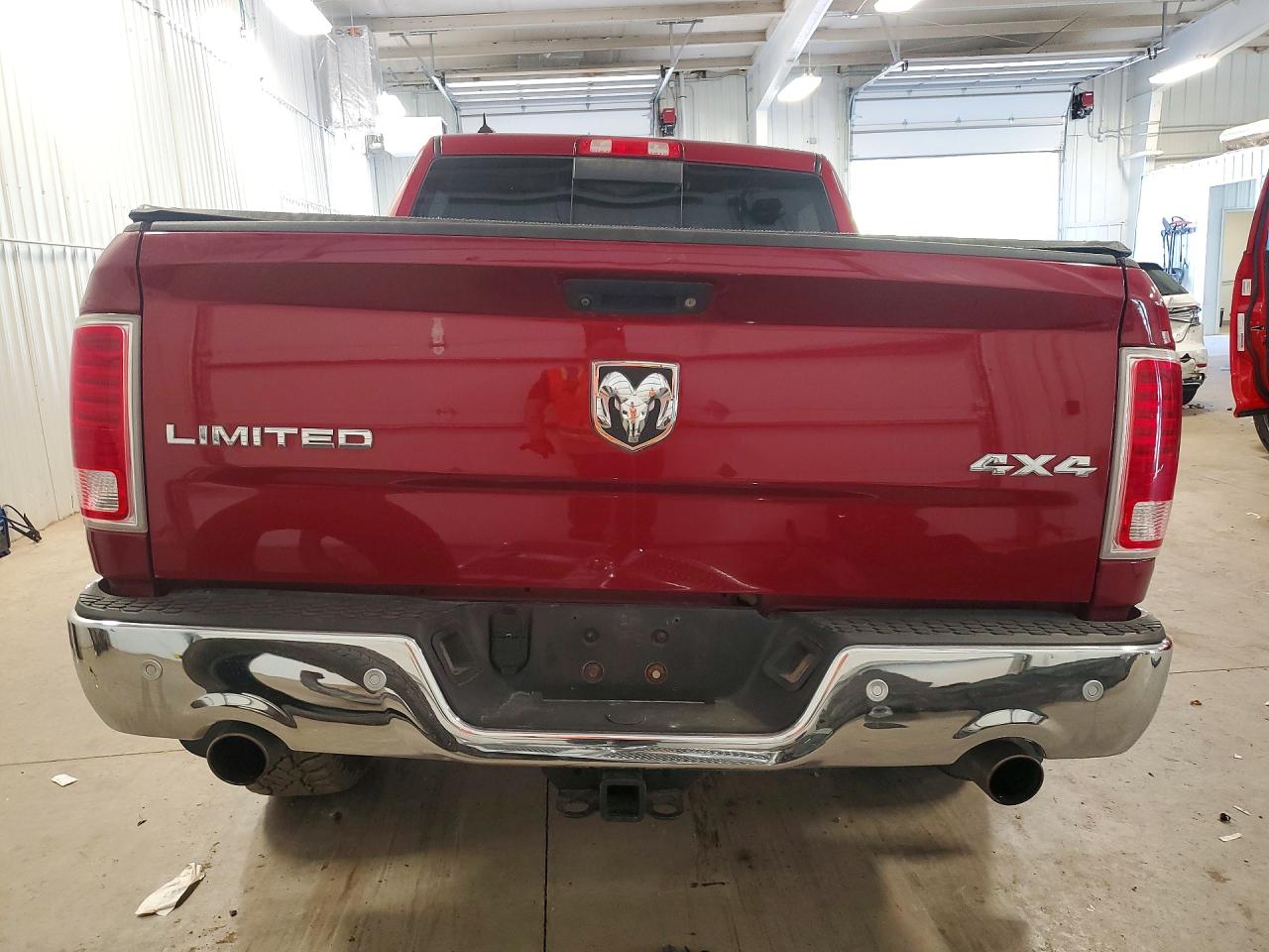2014 Ram 1500 Longhorn Красный vin: 1C6RR7PT1ES440155