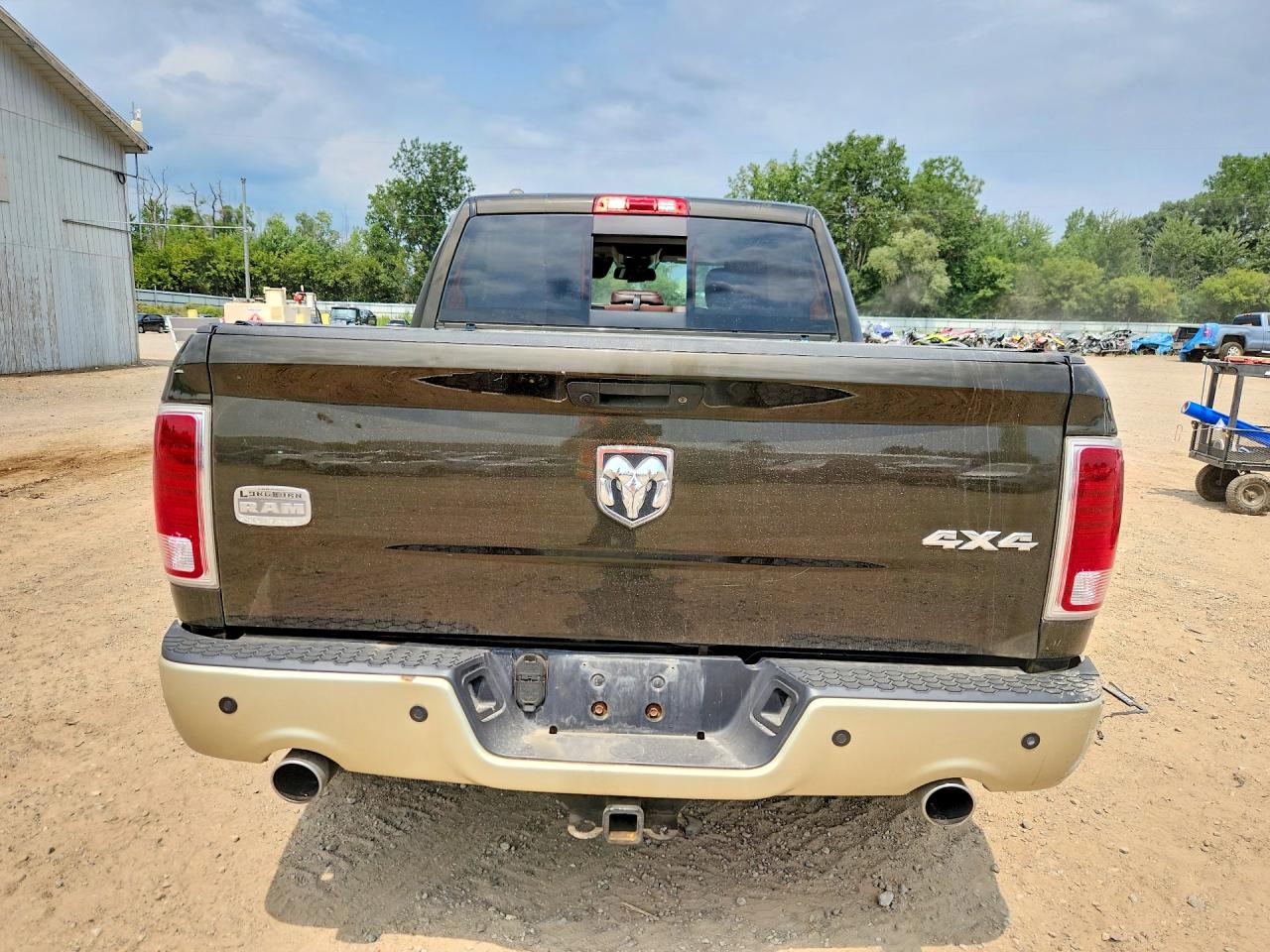 2013 Ram 1500 Longhorn Brown vin: 1C6RR7PT2DS660760