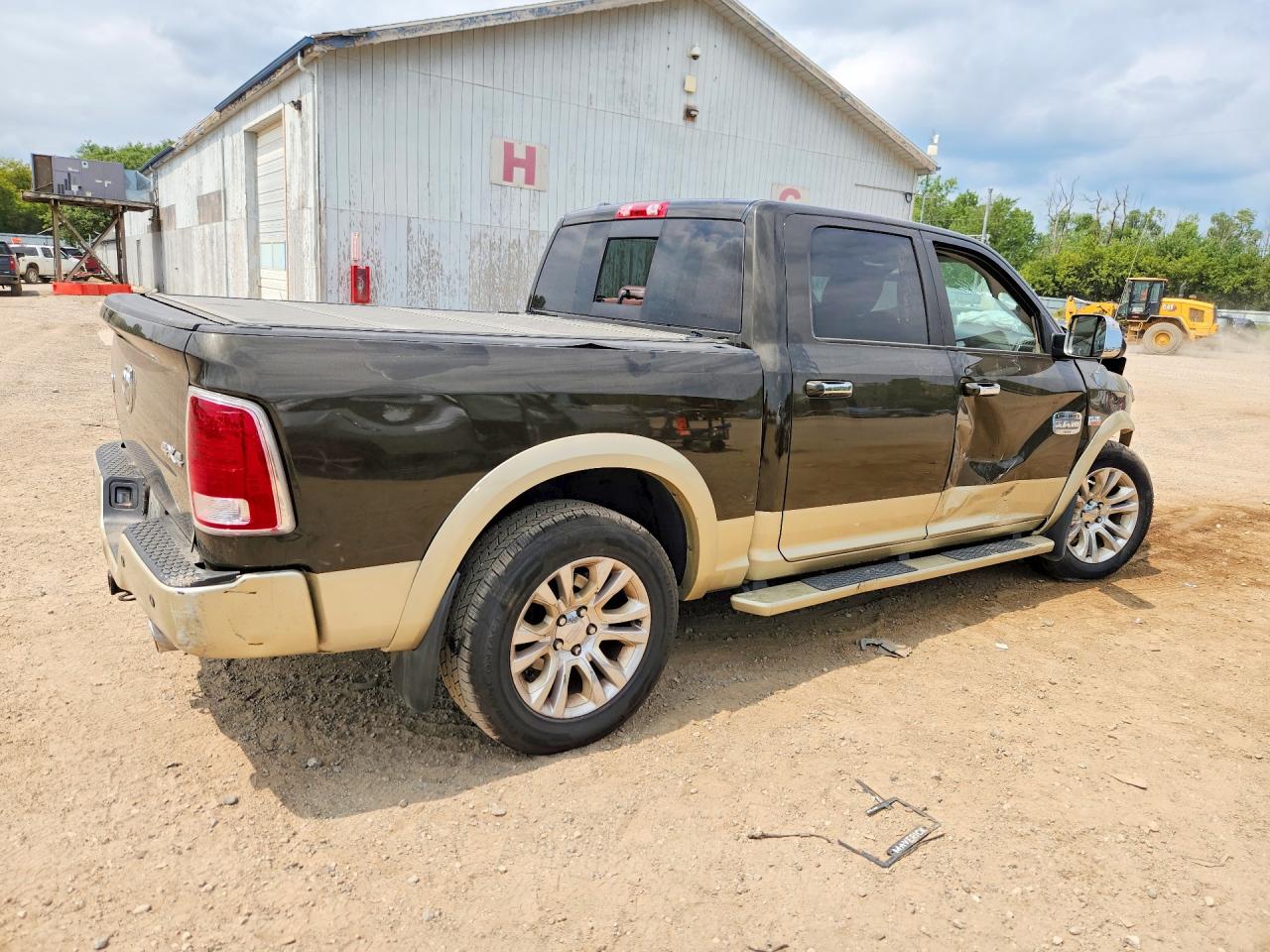 2013 Ram 1500 Longhorn Brown vin: 1C6RR7PT2DS660760