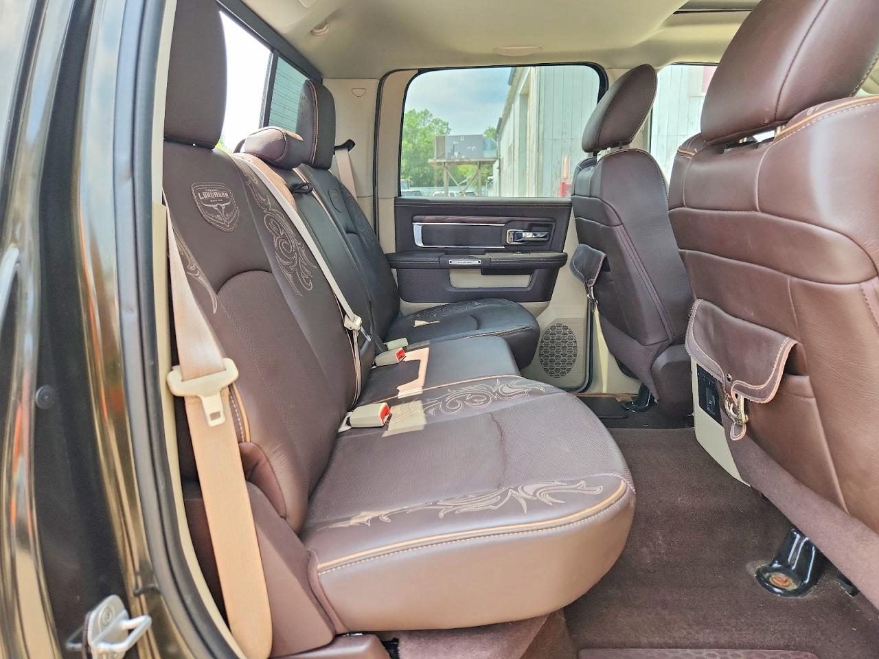 2013 Ram 1500 Longhorn Brown vin: 1C6RR7PT2DS660760